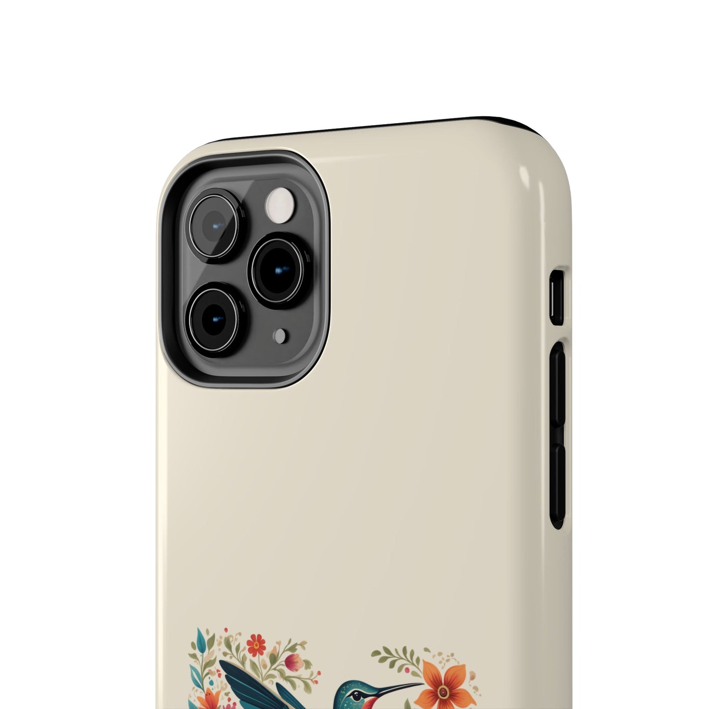 Hummingbird in Bloom Tough Phone Cases