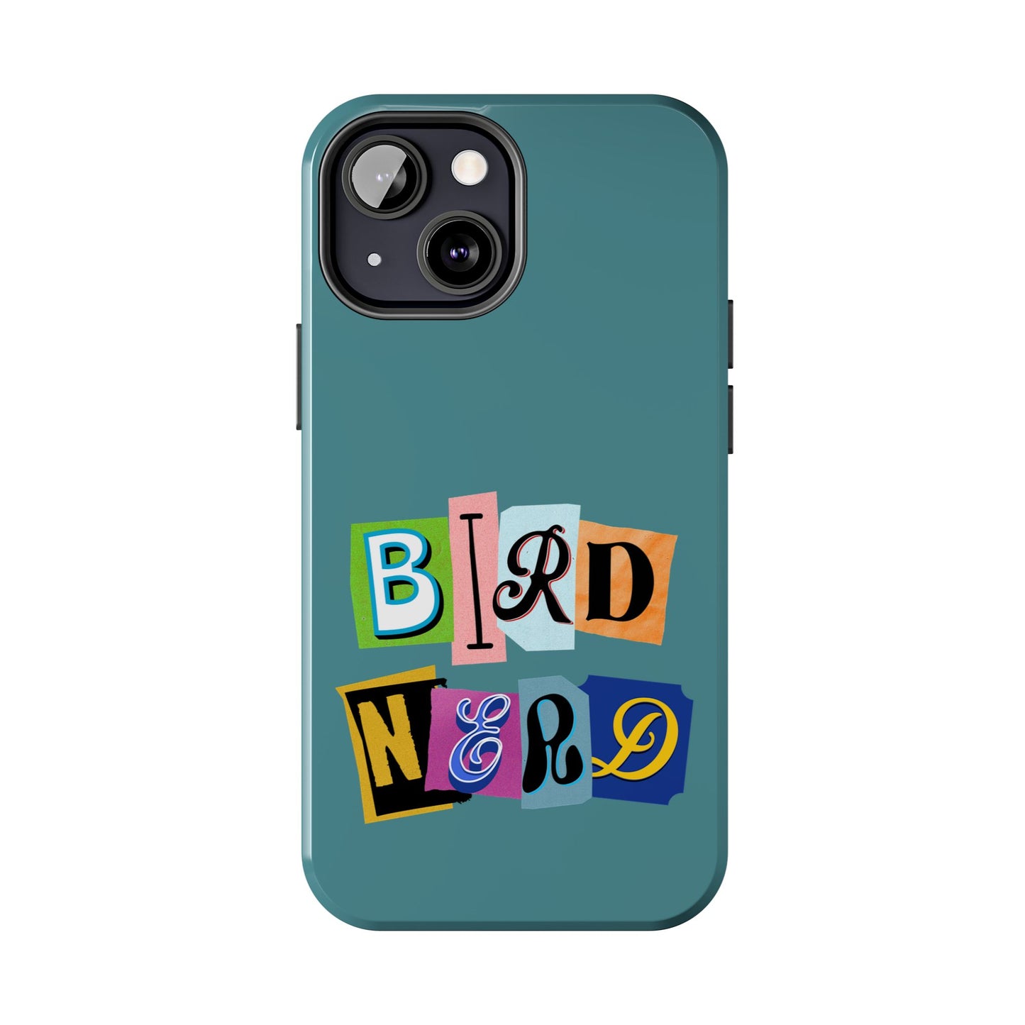 The Nerdy Birder - Bird Nerd Tough Phone Cover for Bird Lovers, Unique Gift for Wildlife Enthusiasts