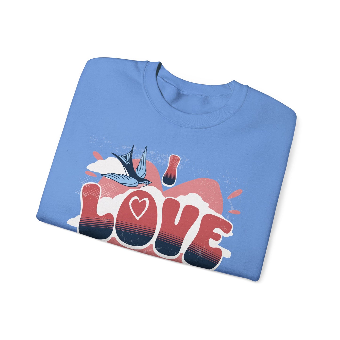 I Love Bird Watching Unisex Heavy Blend™ Crewneck Sweatshirt