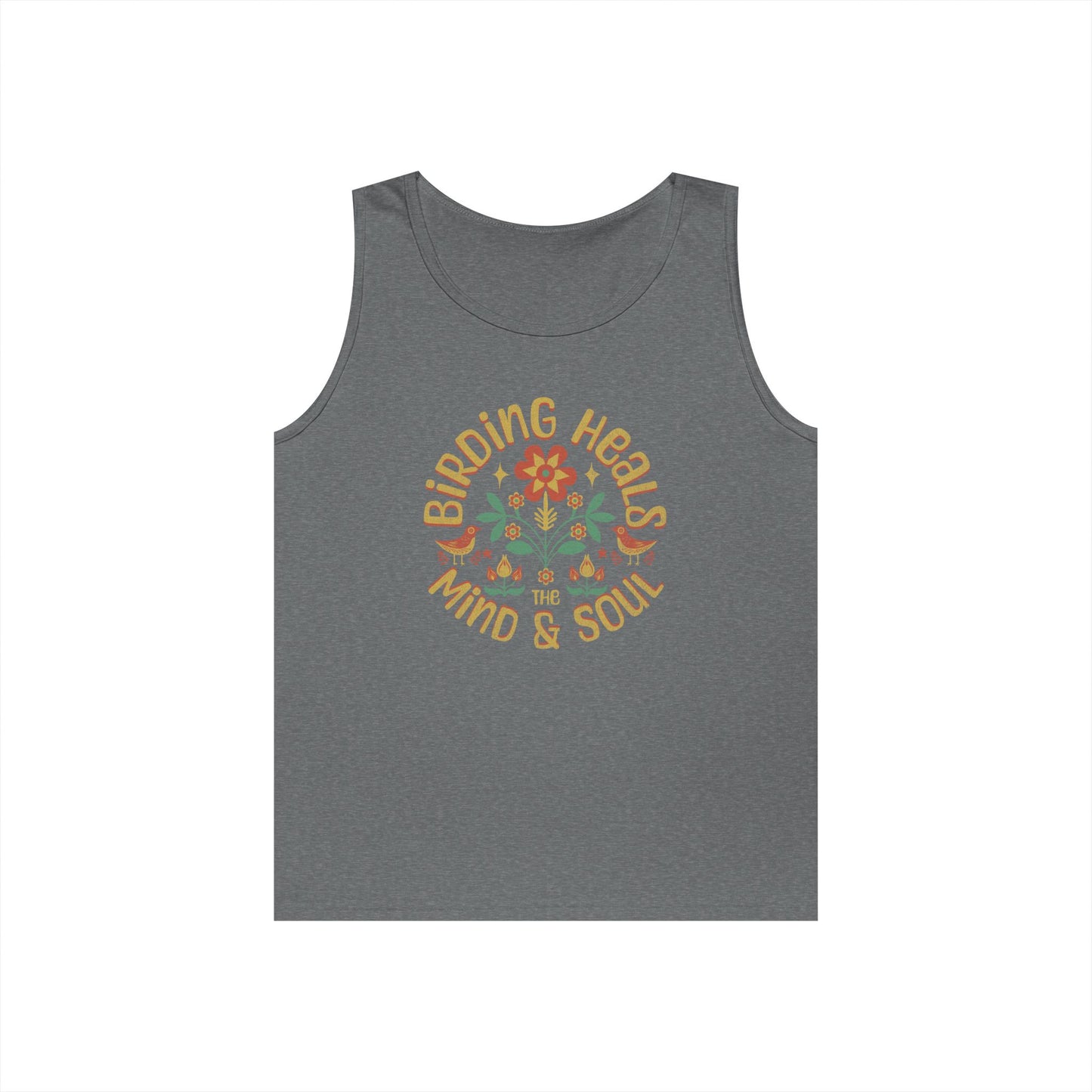 Birding Heals Tank Top, Gift for Bird Lovers