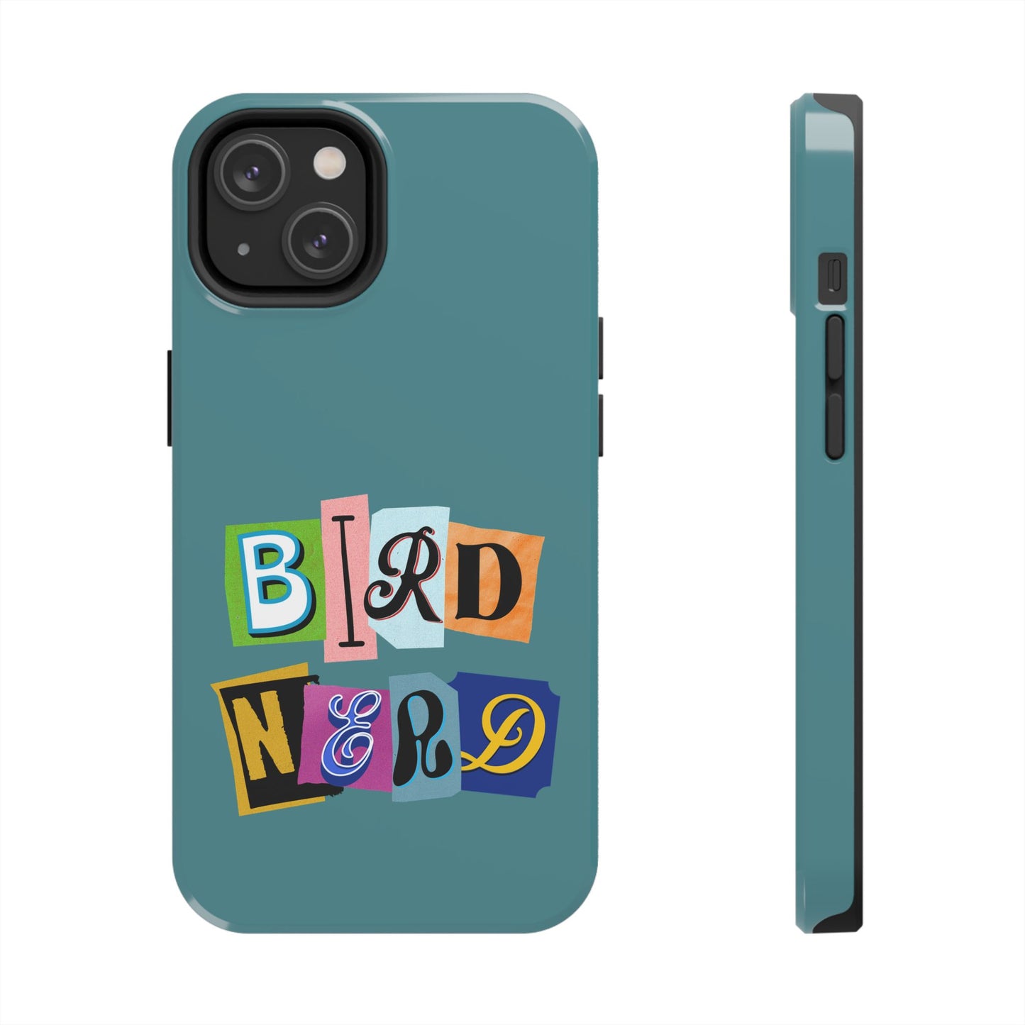 The Nerdy Birder - Bird Nerd Tough Phone Cover for Bird Lovers, Unique Gift for Wildlife Enthusiasts