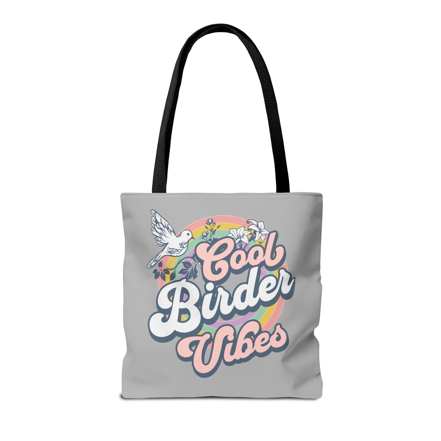 Cool Birder Vibes Tote Bag - Stylish & Eco-Friendly for Bird Lovers