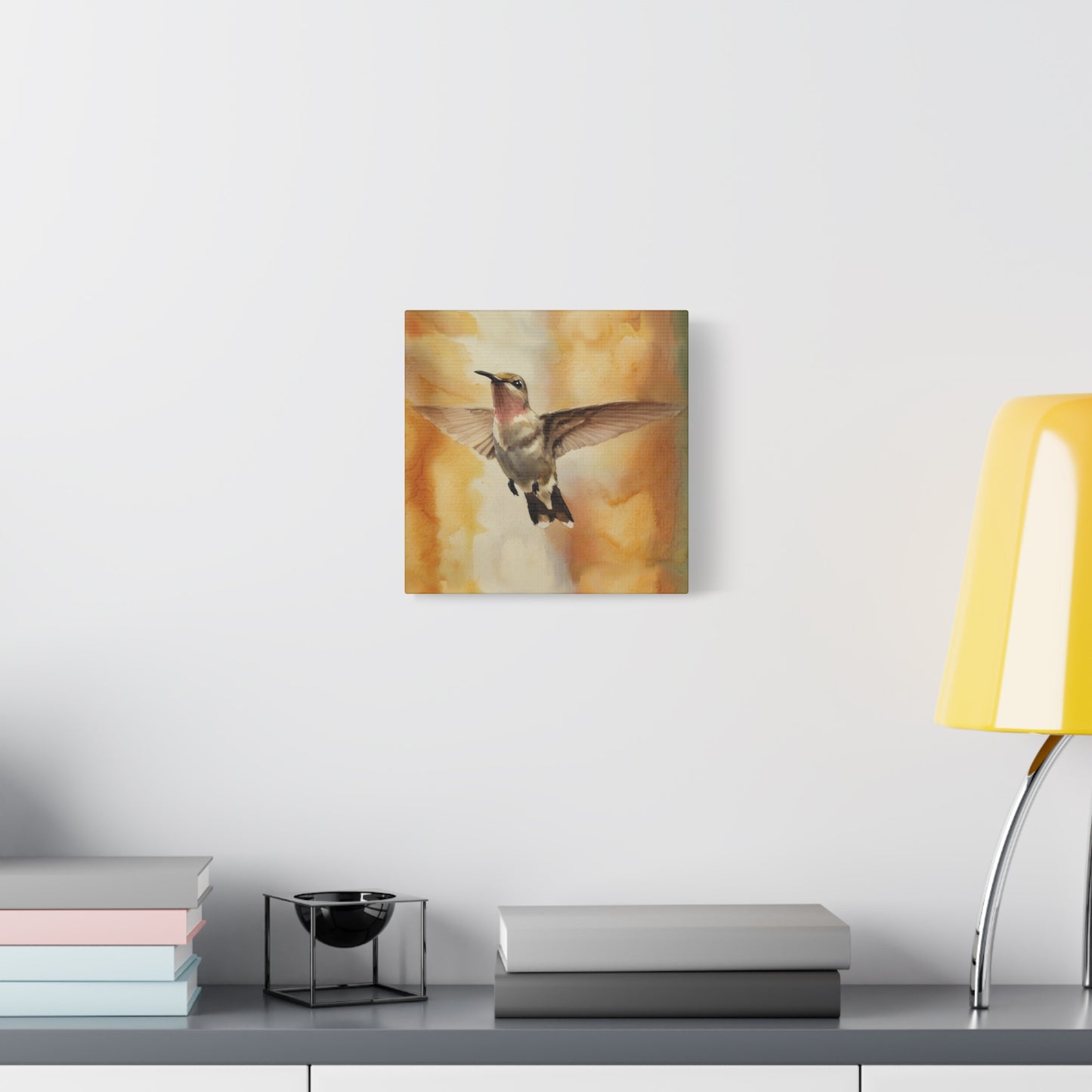 Hummingbird Canvas Print, Nature Wall Art, Bird Lover Decor, Home Interior, Gift for Her, Living Room Art