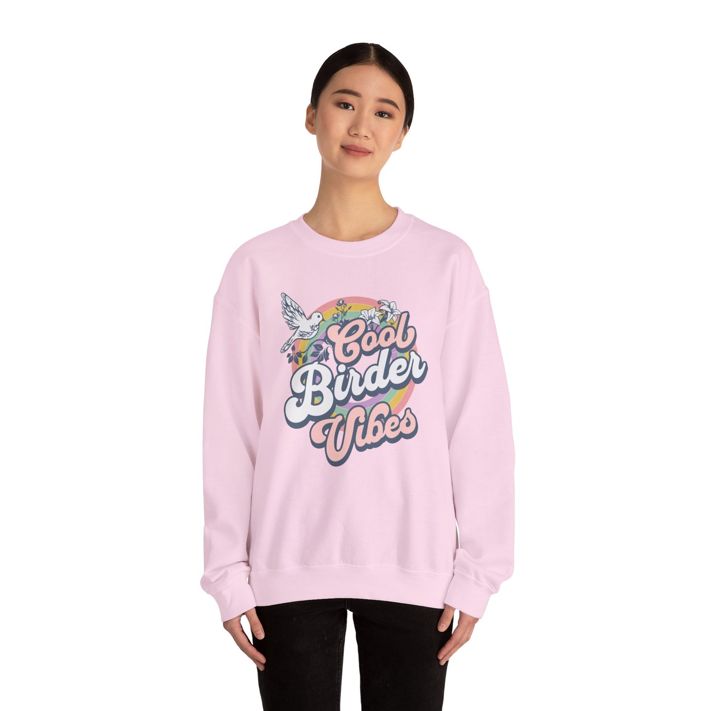 Cool Birder Vibes Sweatshirt - Unisex Heavy Blend™ Crewneck