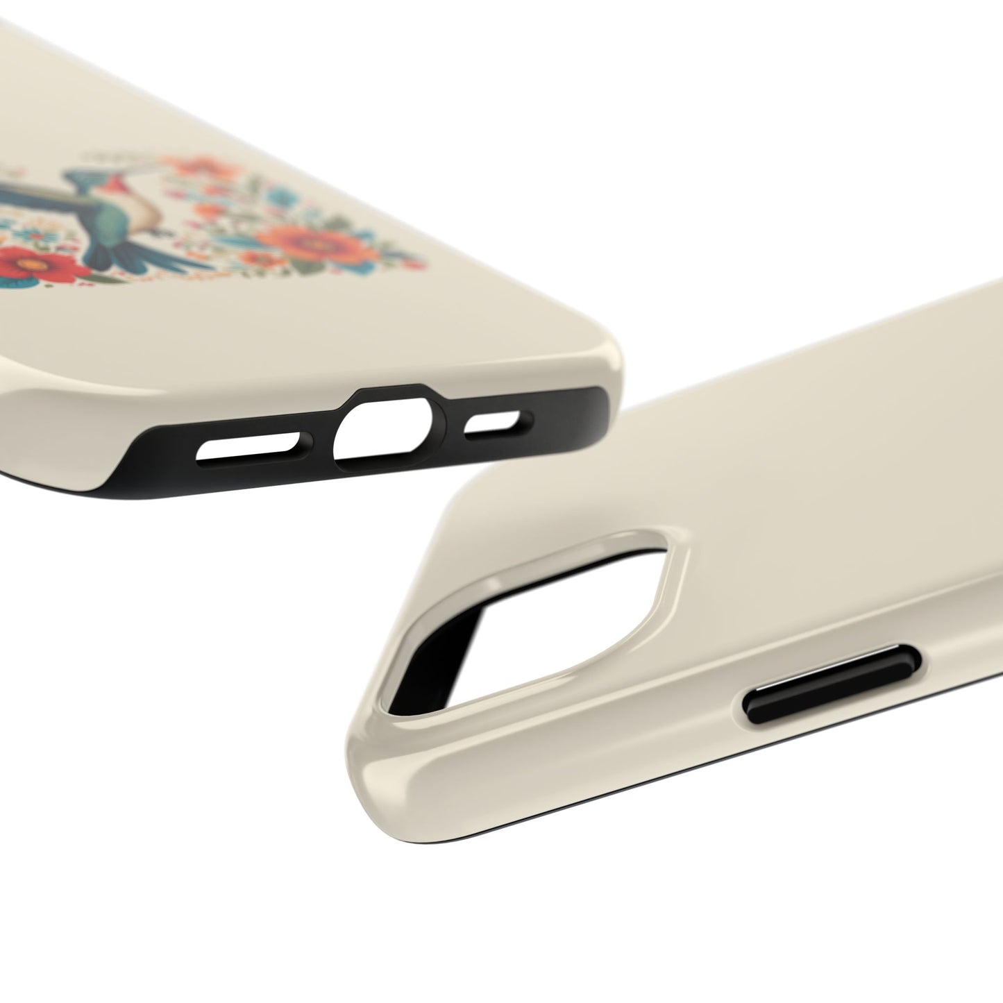 Hummingbird in Bloom Tough Phone Cases