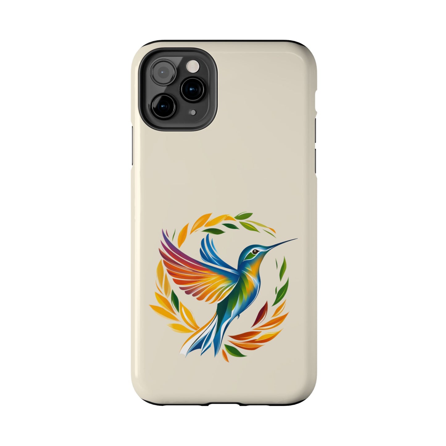 Hummingbird Rainbow Tough Phone Cases