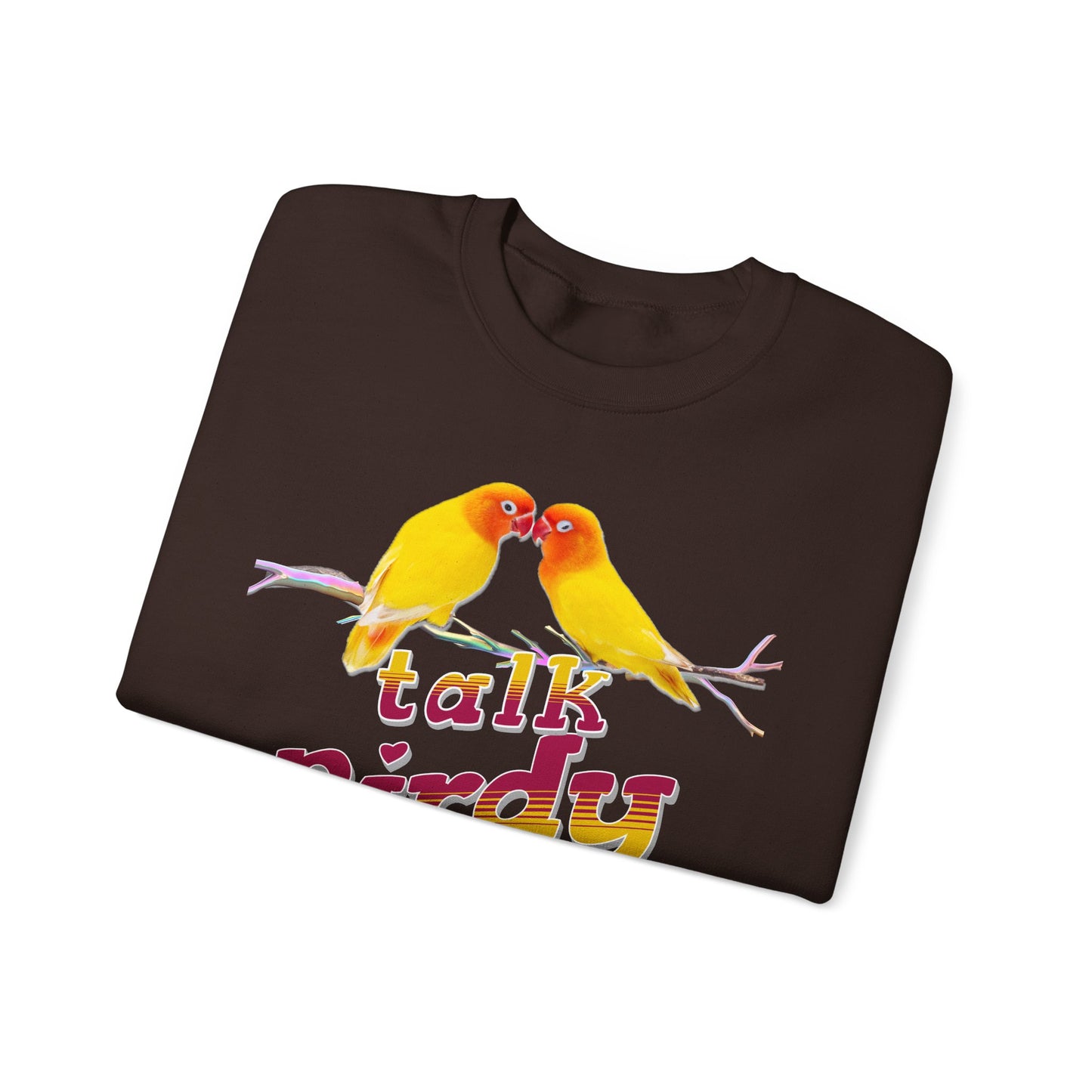 Talk Birdy to Me Unisex Heavy Blend Crewneck Sweatshirt