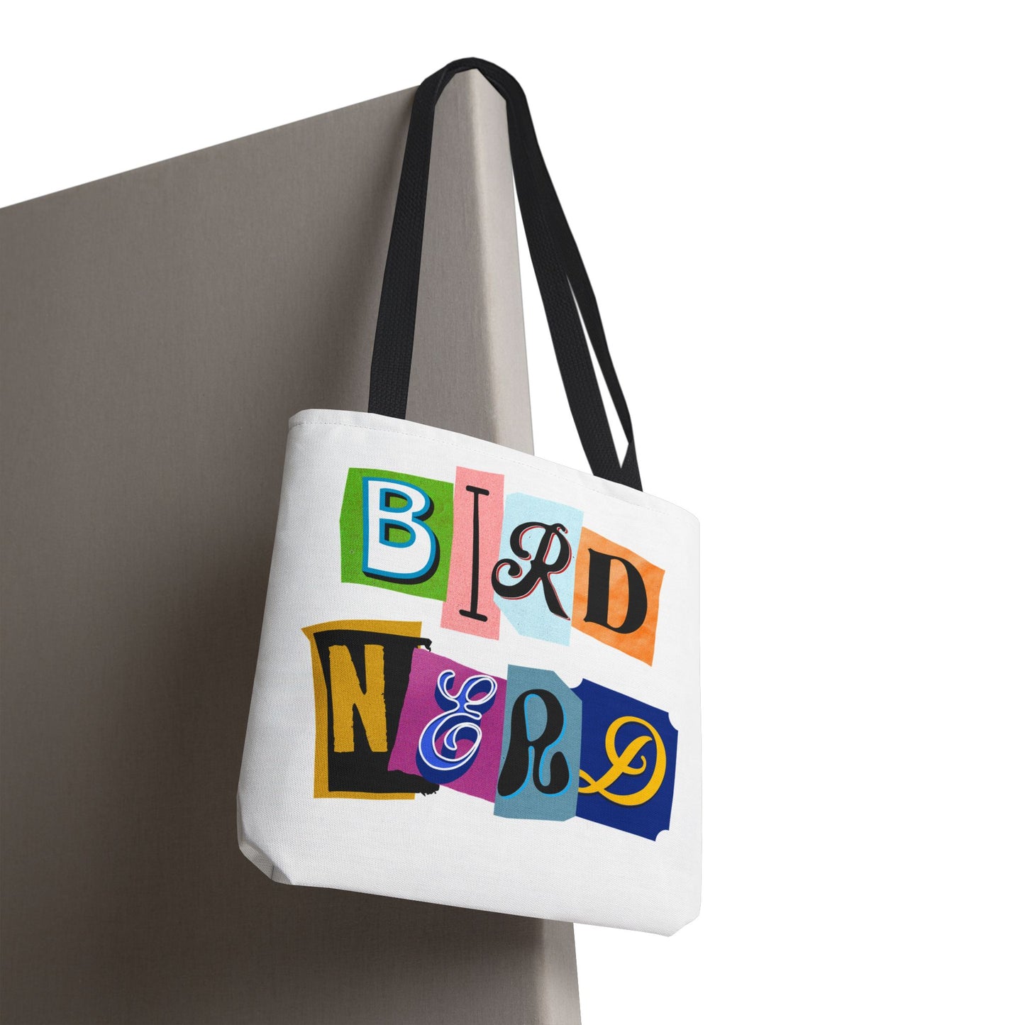 Colorful "Bird Nerd" Tote Bag - Perfect for Nature Lovers & Birdwatchers