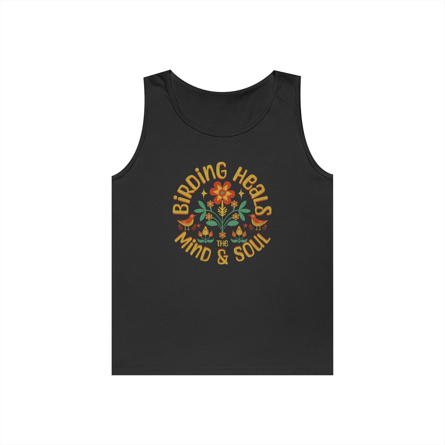 Birding Heals Tank Top, Gift for Bird Lovers