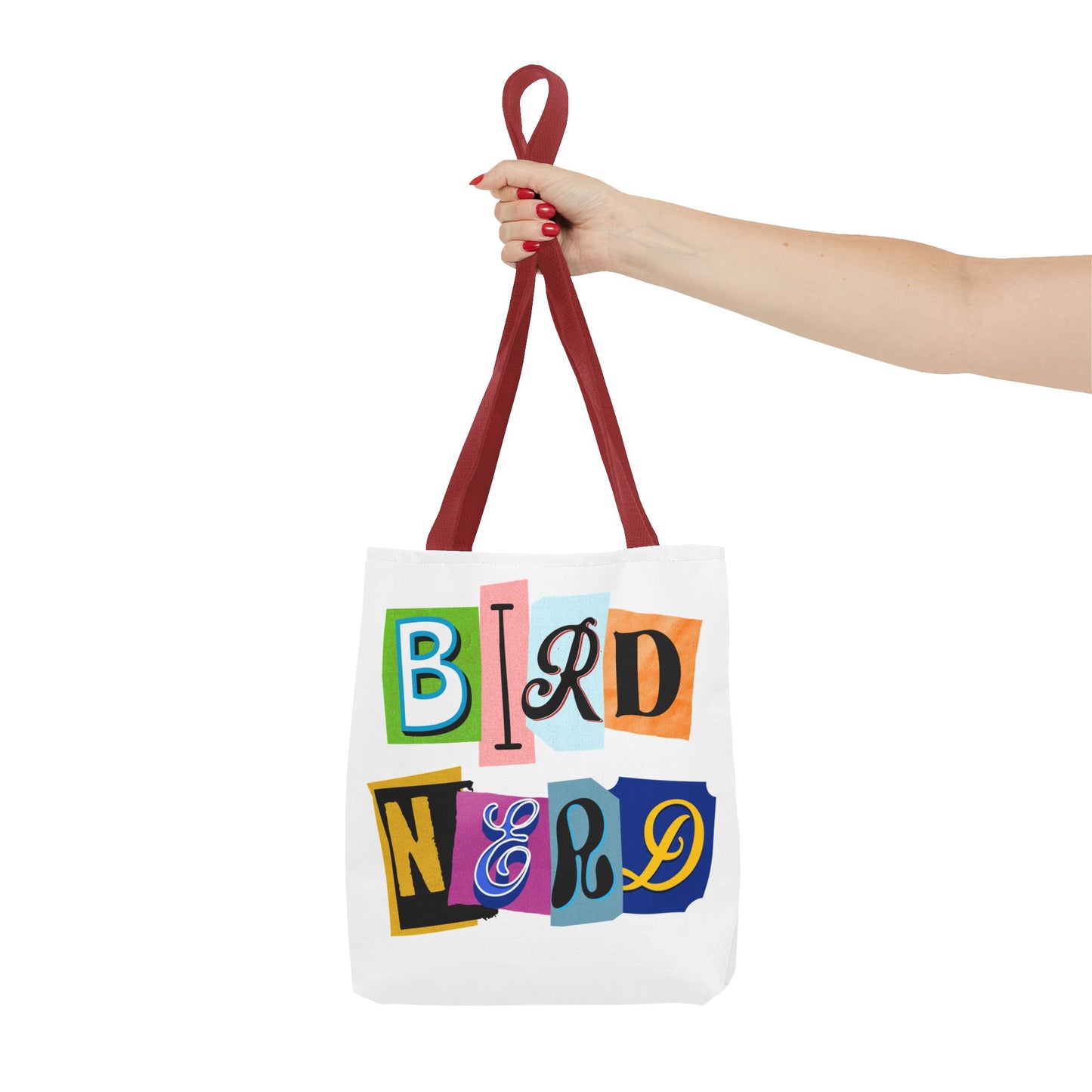 Colorful "Bird Nerd" Tote Bag - Perfect for Nature Lovers & Birdwatchers
