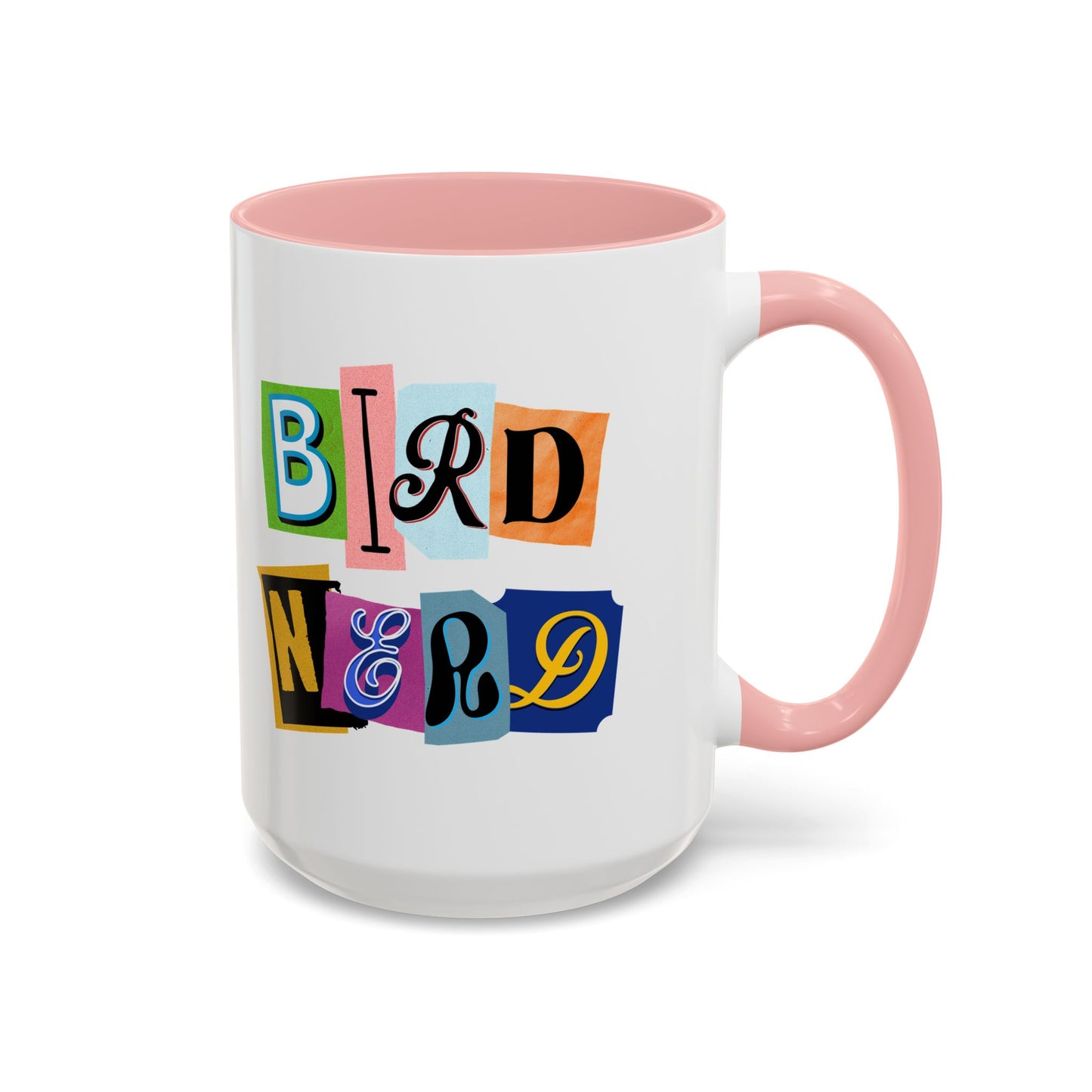 Bird Nerd Accent Coffee Mug - Fun & Quirky Gift for Bird Lovers