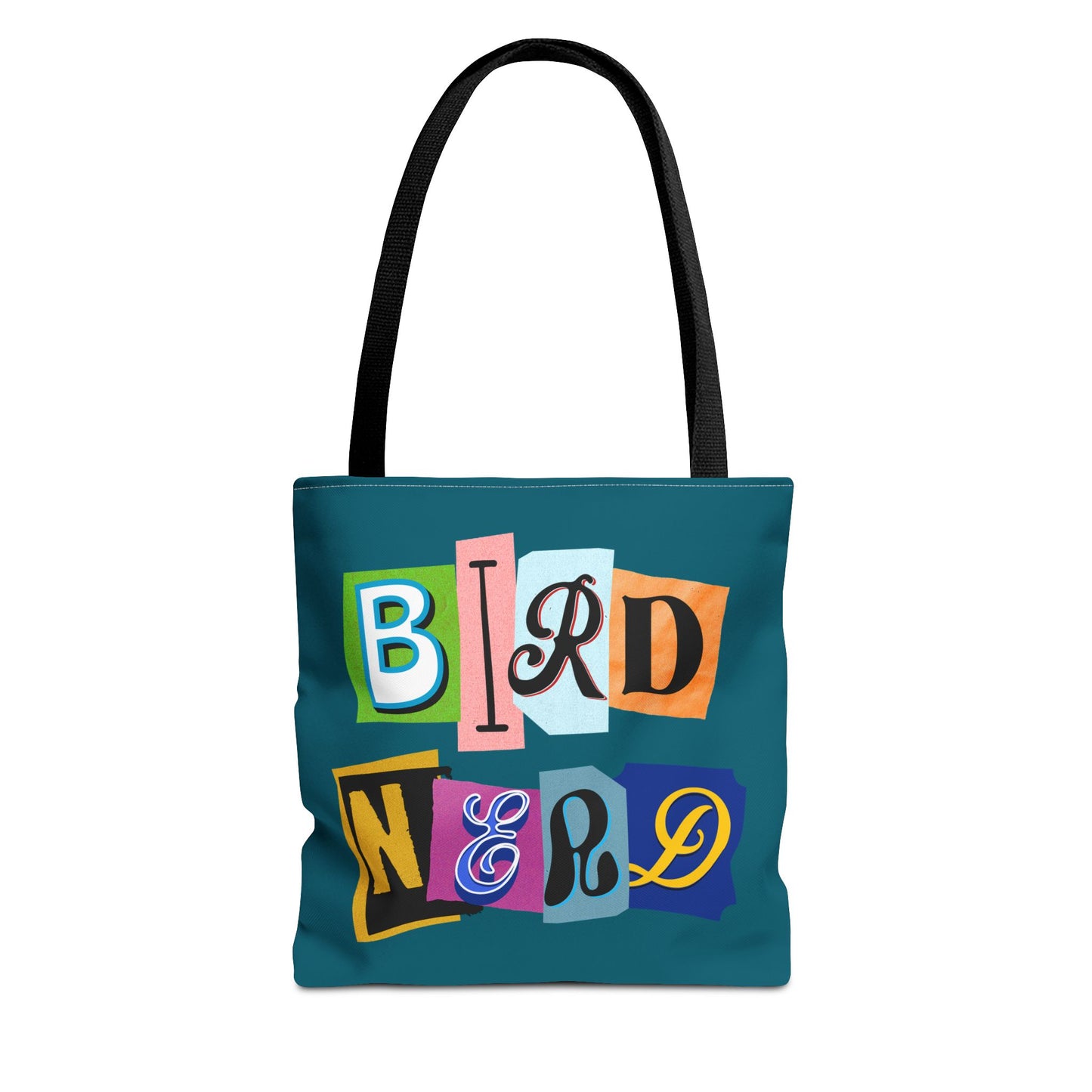 Bird Nerd Teal Tote Bag – Perfect for Bird Lovers & Nature Enthusiasts