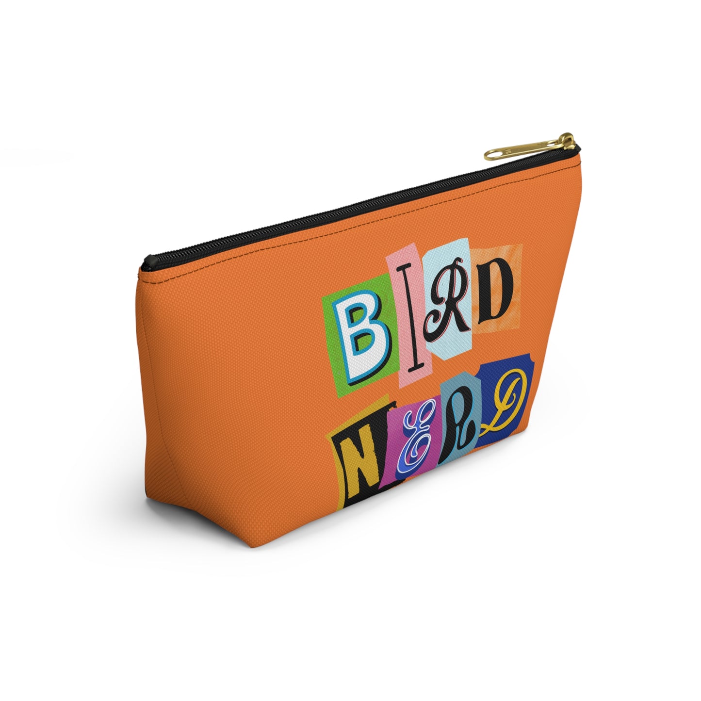 Colorful Bird Nerd Accessory Pouch - Fun & Functional