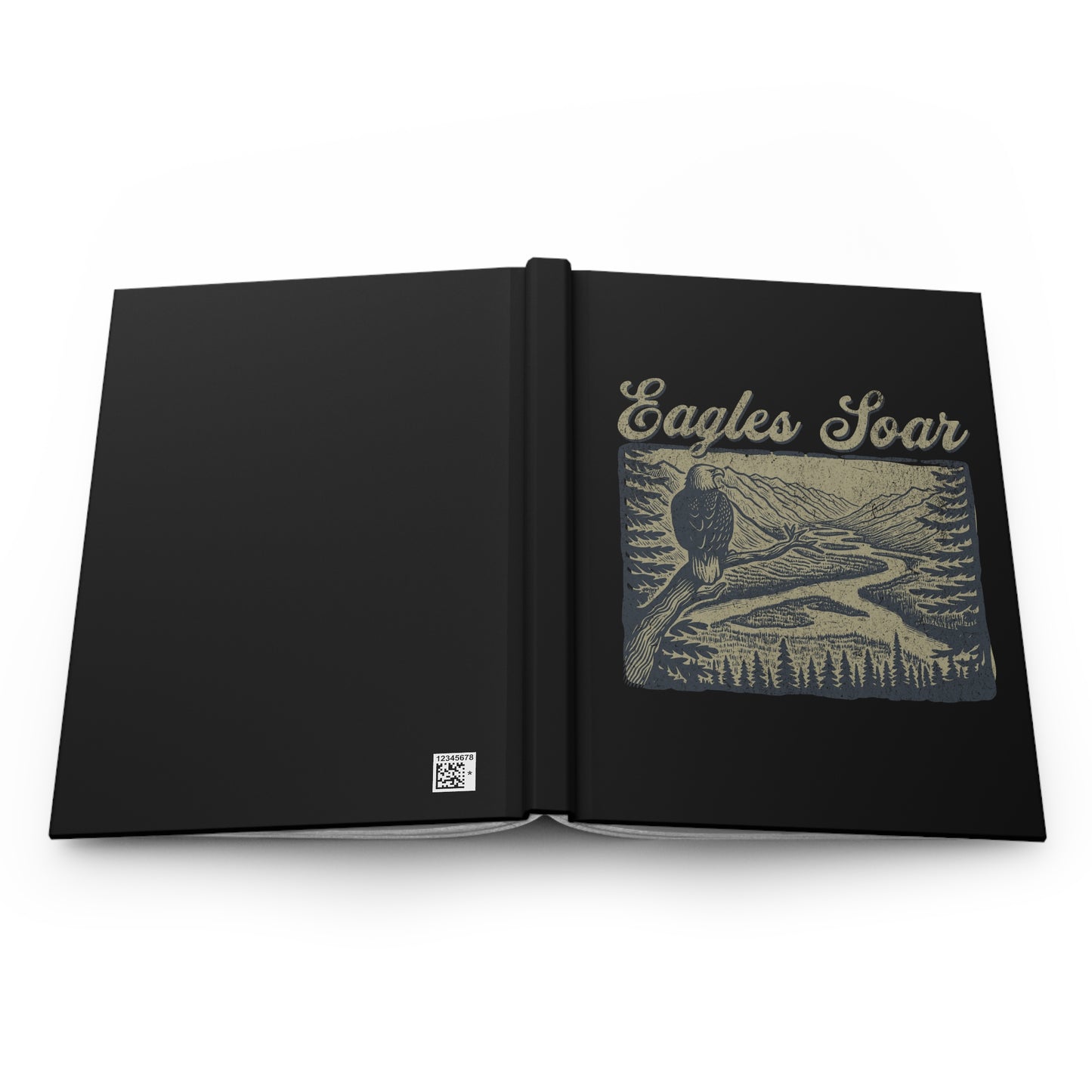Eagles Soar Hardcover Journal - Inspirational Nature Notebook for Writers and Dreamers