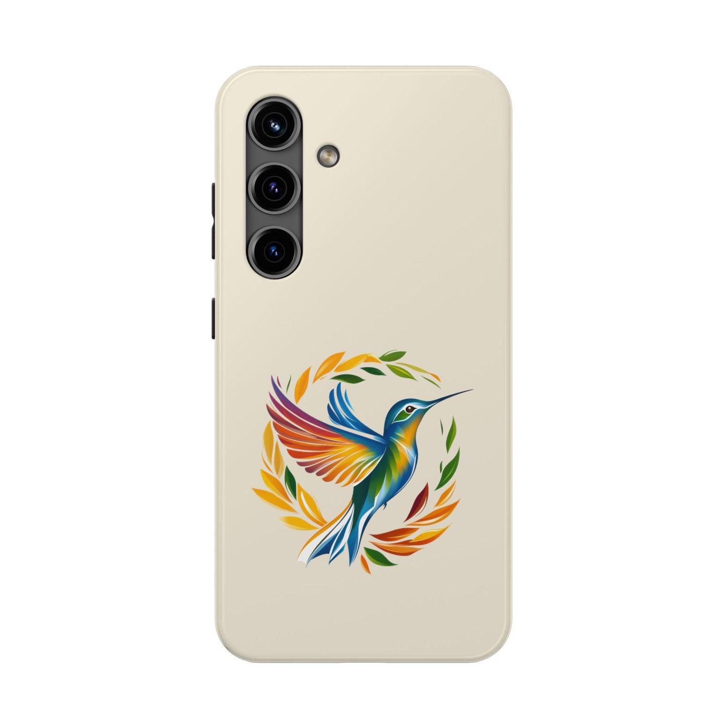 Hummingbird Rainbow Tough Phone Cases