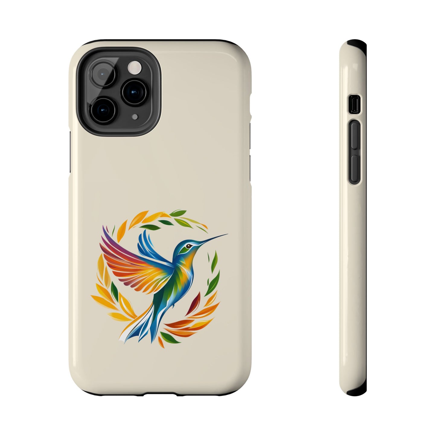 Hummingbird Rainbow Tough Phone Cases