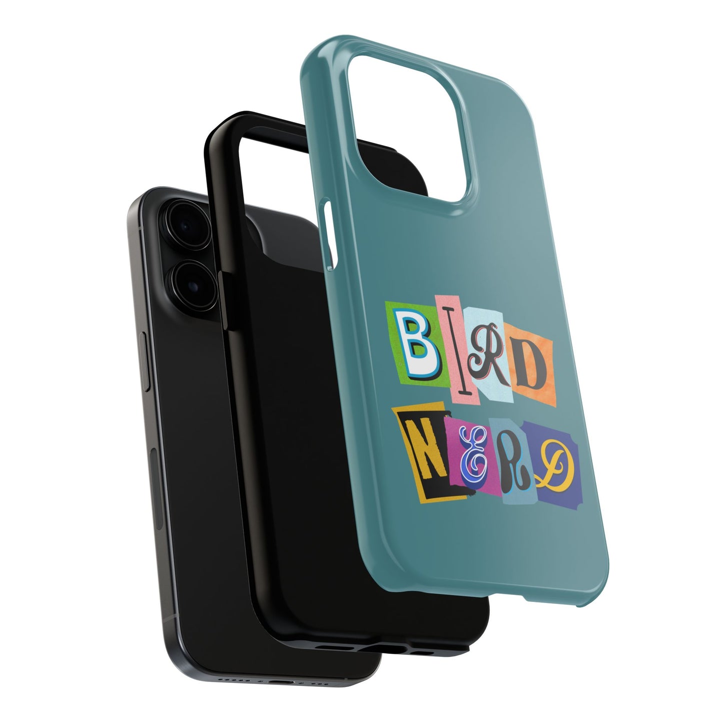 The Nerdy Birder - Bird Nerd Tough Phone Cover for Bird Lovers, Unique Gift for Wildlife Enthusiasts
