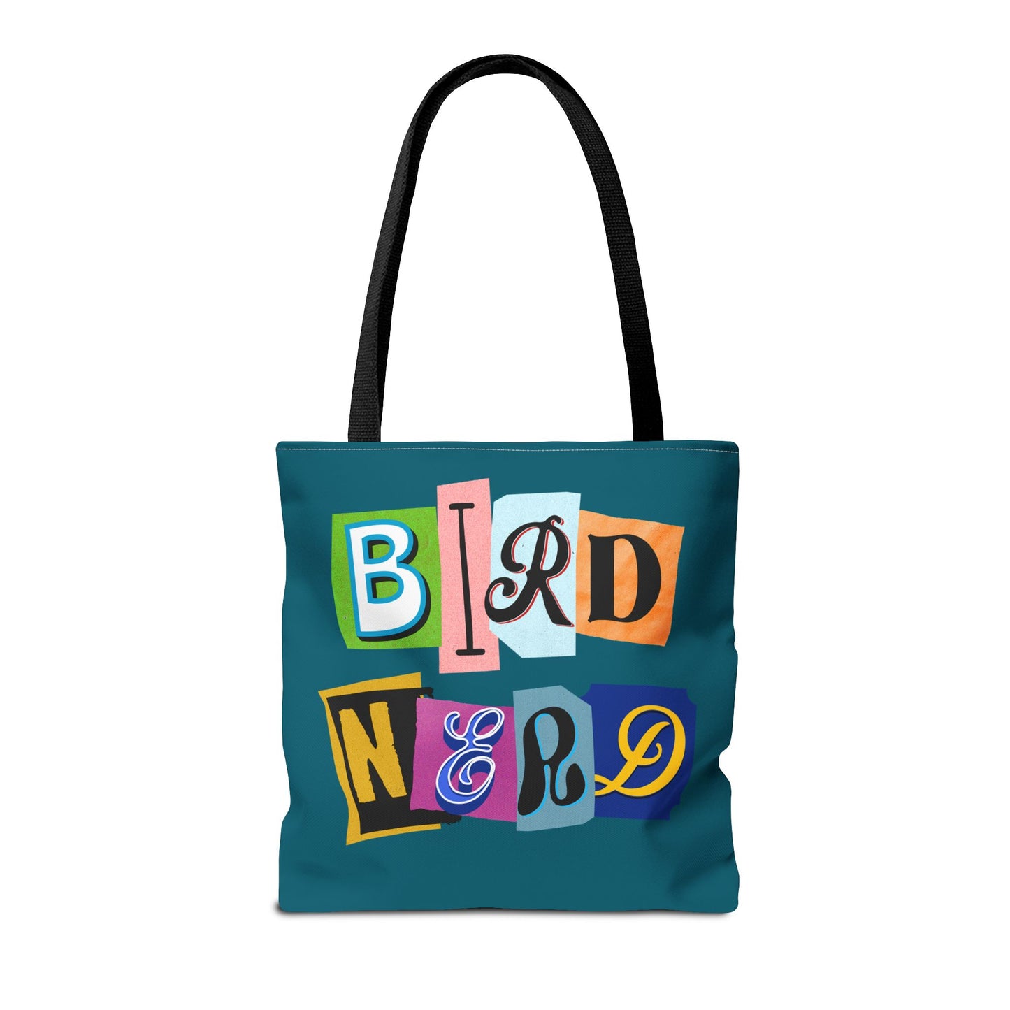 Bird Nerd Teal Tote Bag – Perfect for Bird Lovers & Nature Enthusiasts