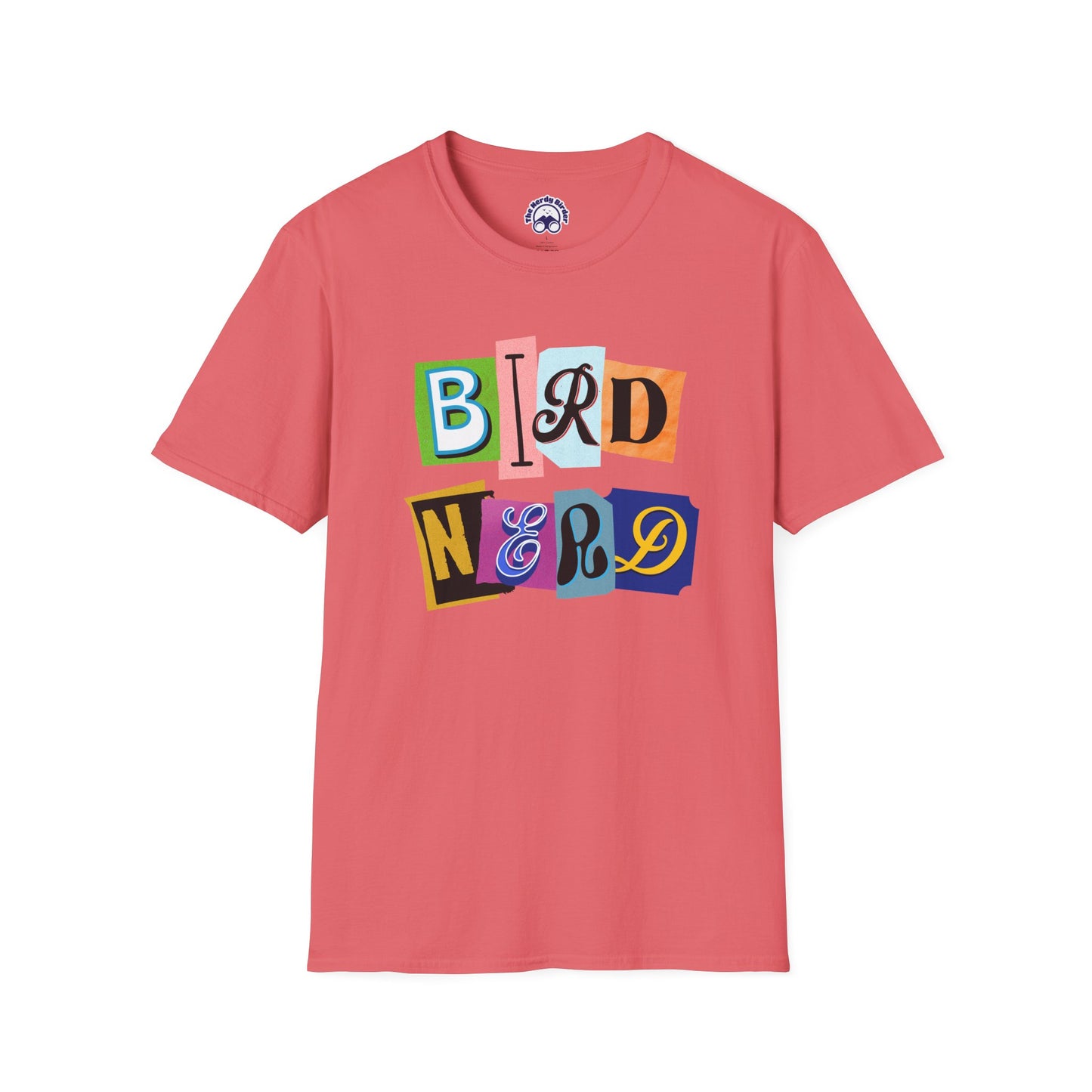 Bird Nerd Unisex Softstyle T-Shirt - Fun & Quirky Tee