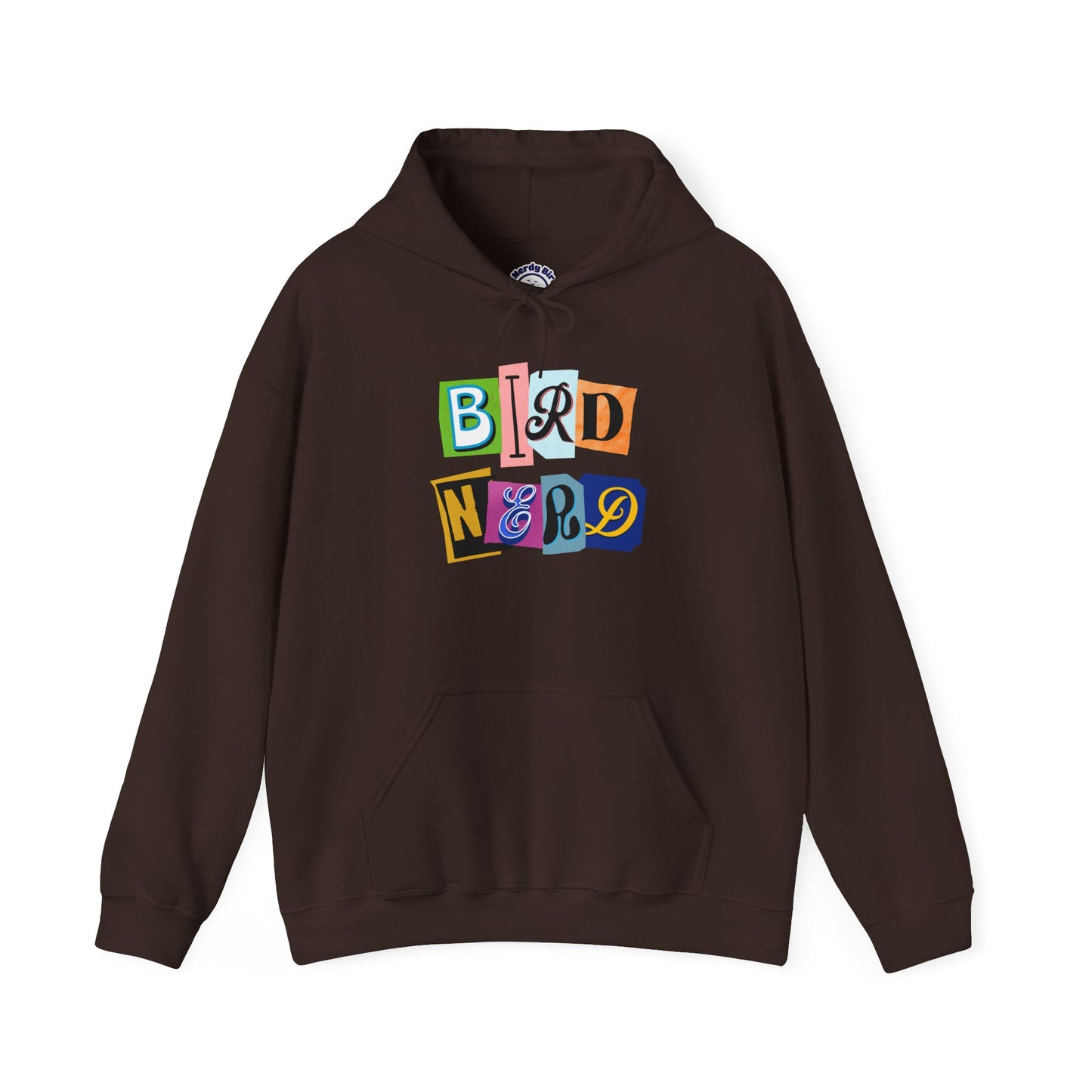 Bird Nerd Unisex Hooded Sweatshirt - Cozy Gift for Birdwatchers, Nature Lovers, Casual Style, Eco-Friendly, Every Day Wear