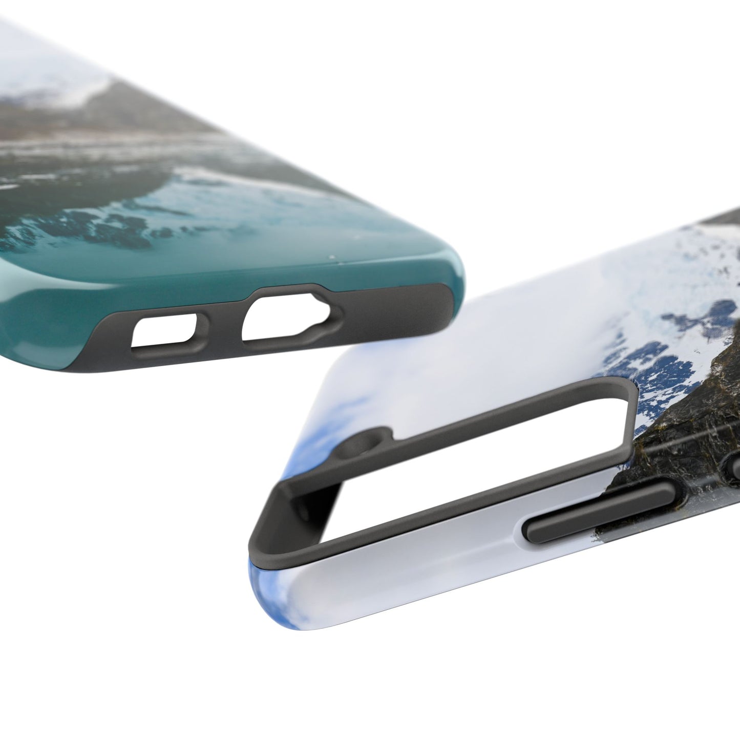 Scenic Mountain Tough Phone Case - Durable Design for Outdoor Enthusiasts