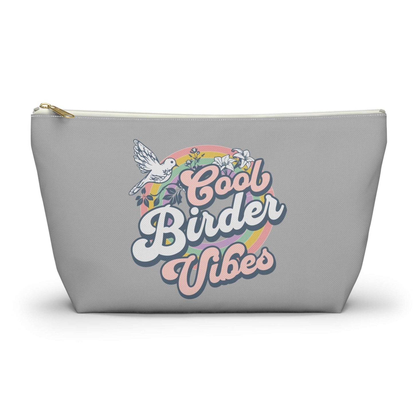 Cool Birder Vibes Accessory Pouch - Stylish Storage for Bird Lovers