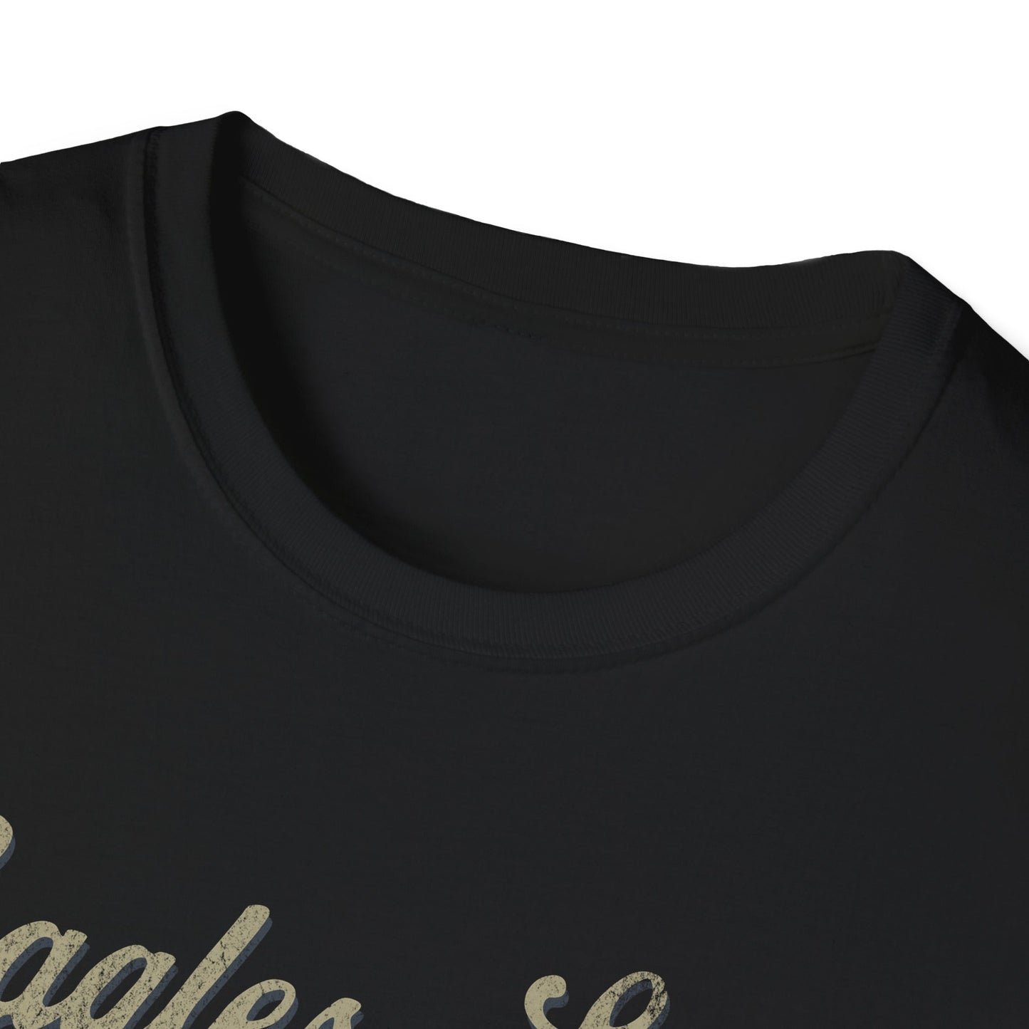 Eagles Soar Unisex Softstyle T-Shirt - Nature Inspired Graphic Tee