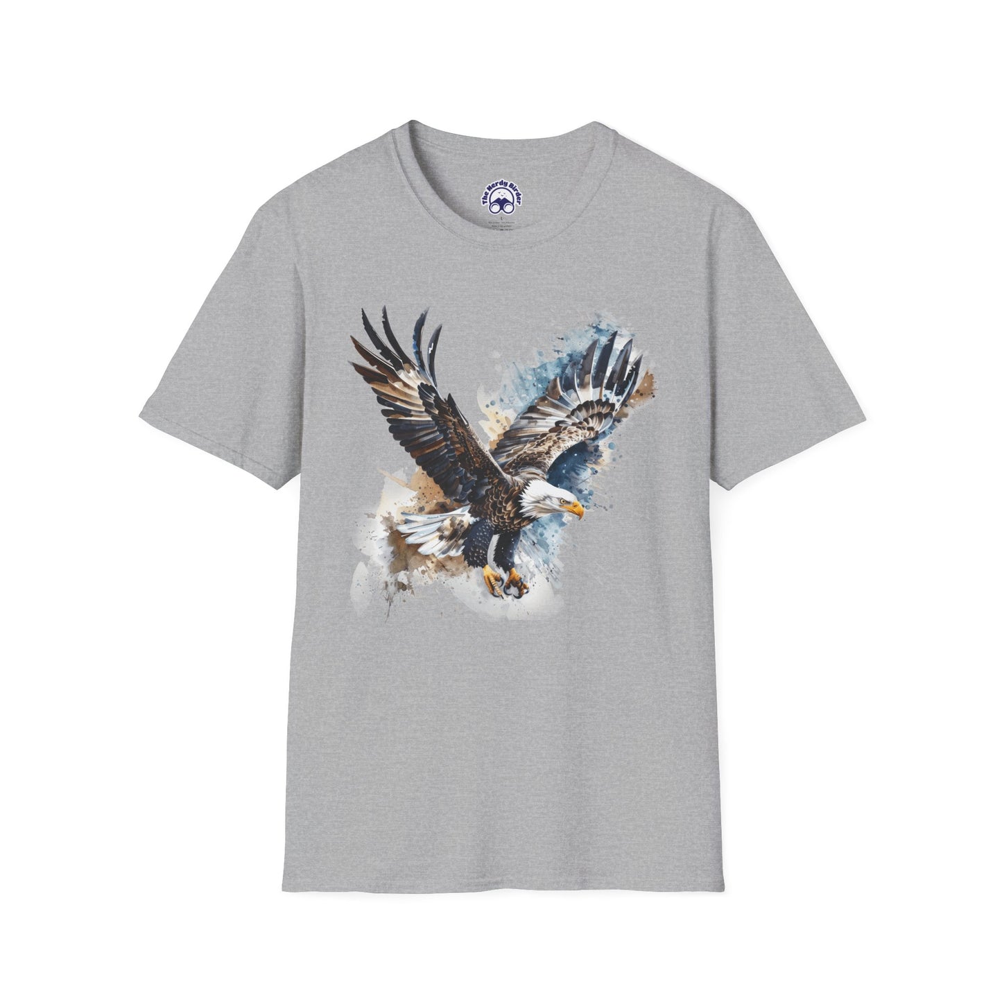 Majestic Eagle Birdwatching Enthusiast Unisex Softstyle T-Shirt