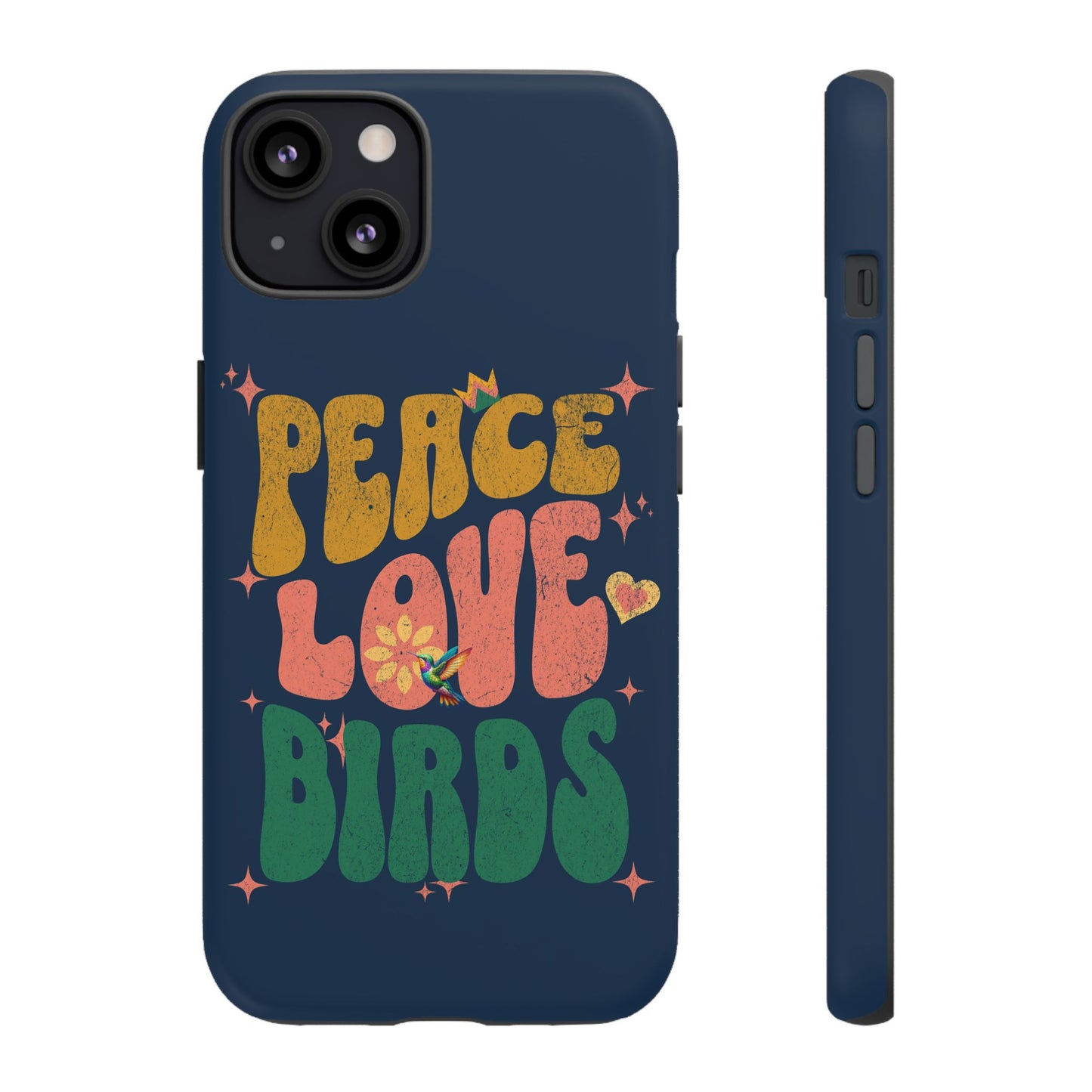 Peace Love Birds Phone Case - Tough & Stylish Protection