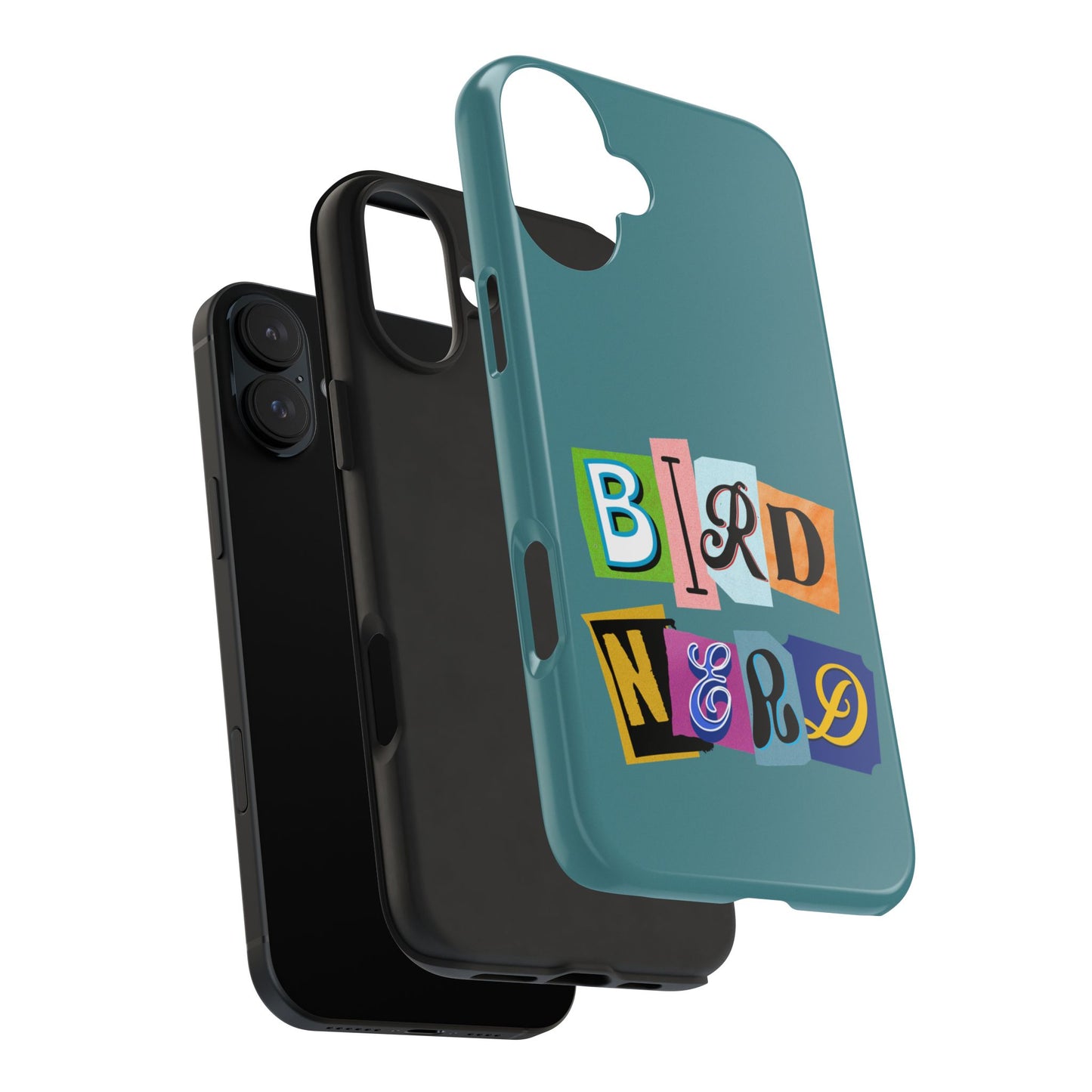 The Nerdy Birder - Bird Nerd Tough Phone Cover for Bird Lovers, Unique Gift for Wildlife Enthusiasts