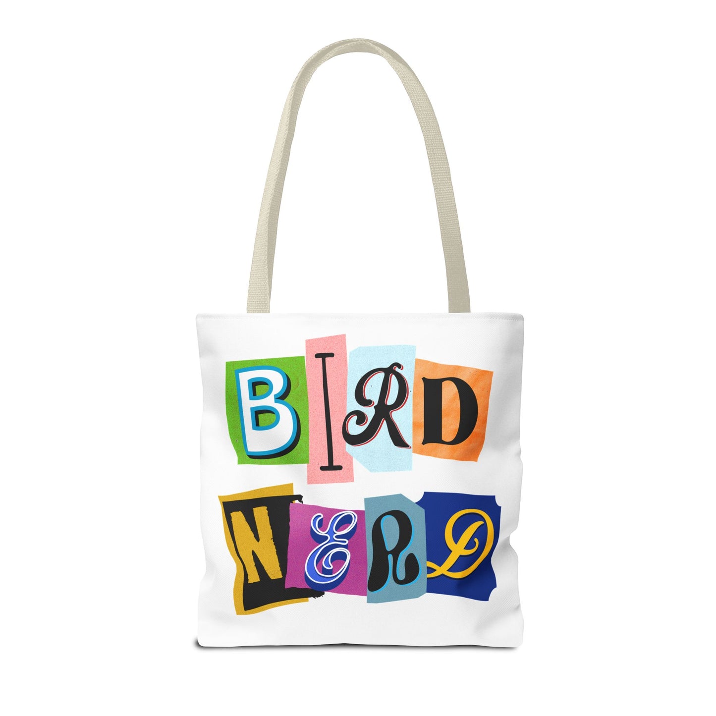 Colorful "Bird Nerd" Tote Bag - Perfect for Nature Lovers & Birdwatchers