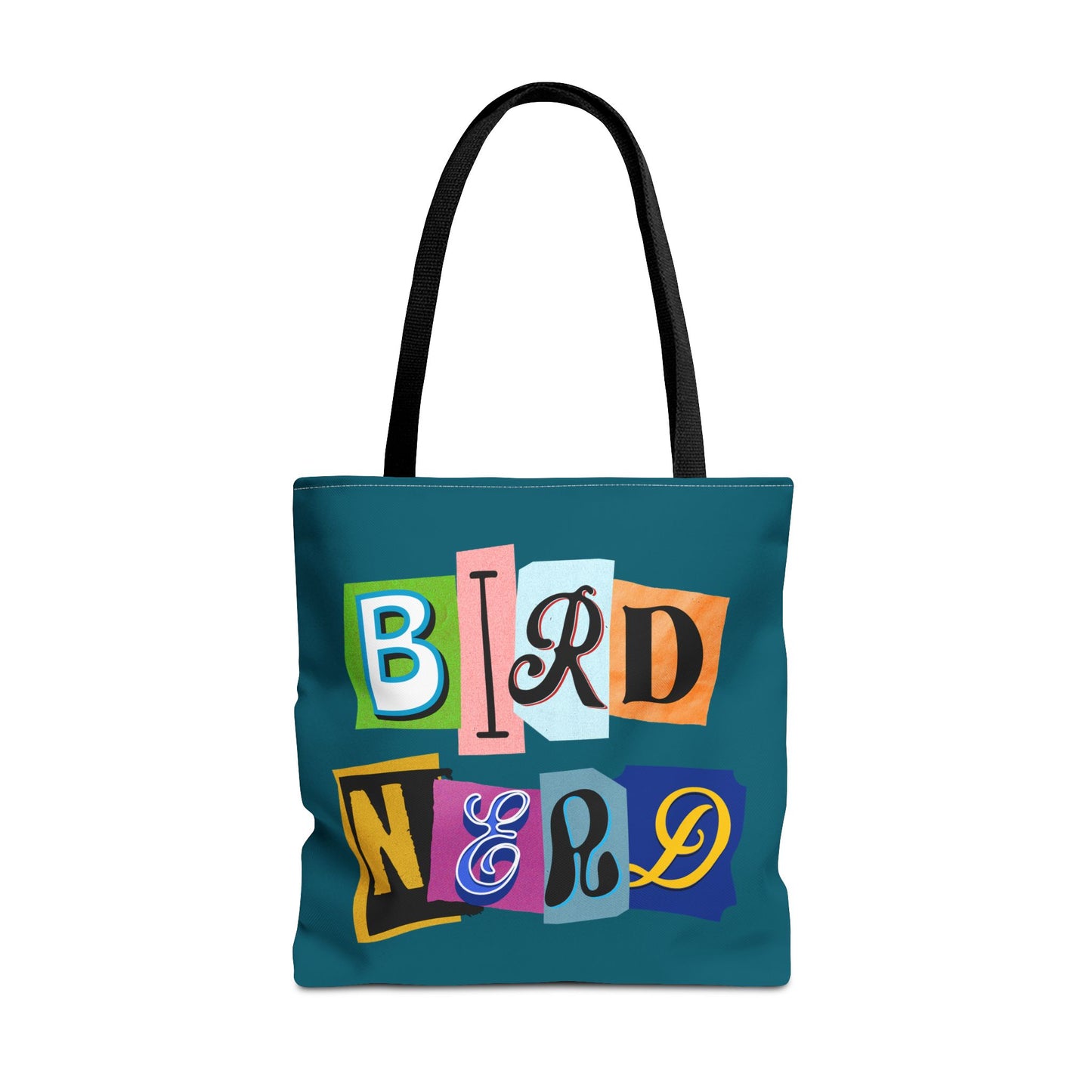 Bird Nerd Teal Tote Bag – Perfect for Bird Lovers & Nature Enthusiasts