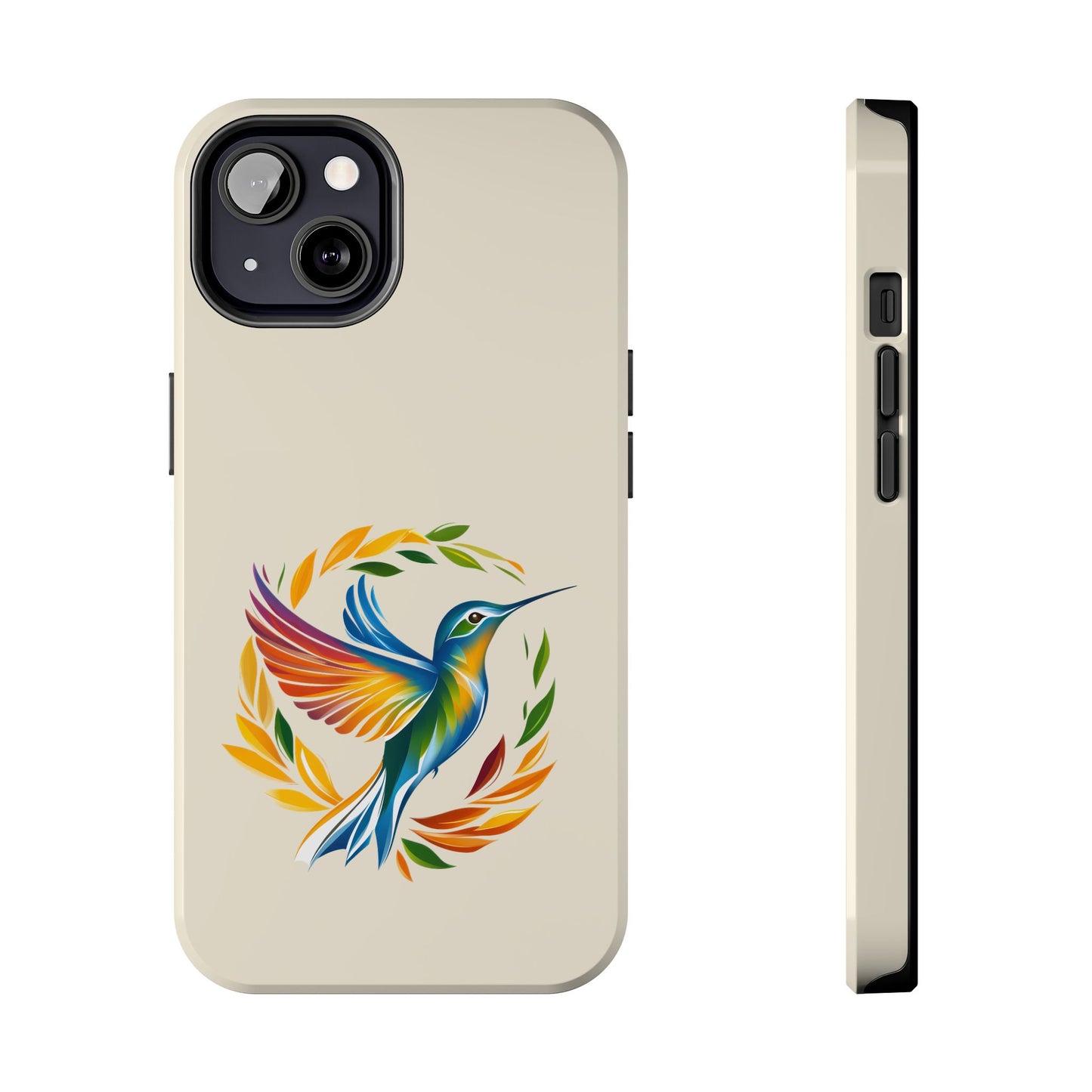 Hummingbird Rainbow Tough Phone Cases