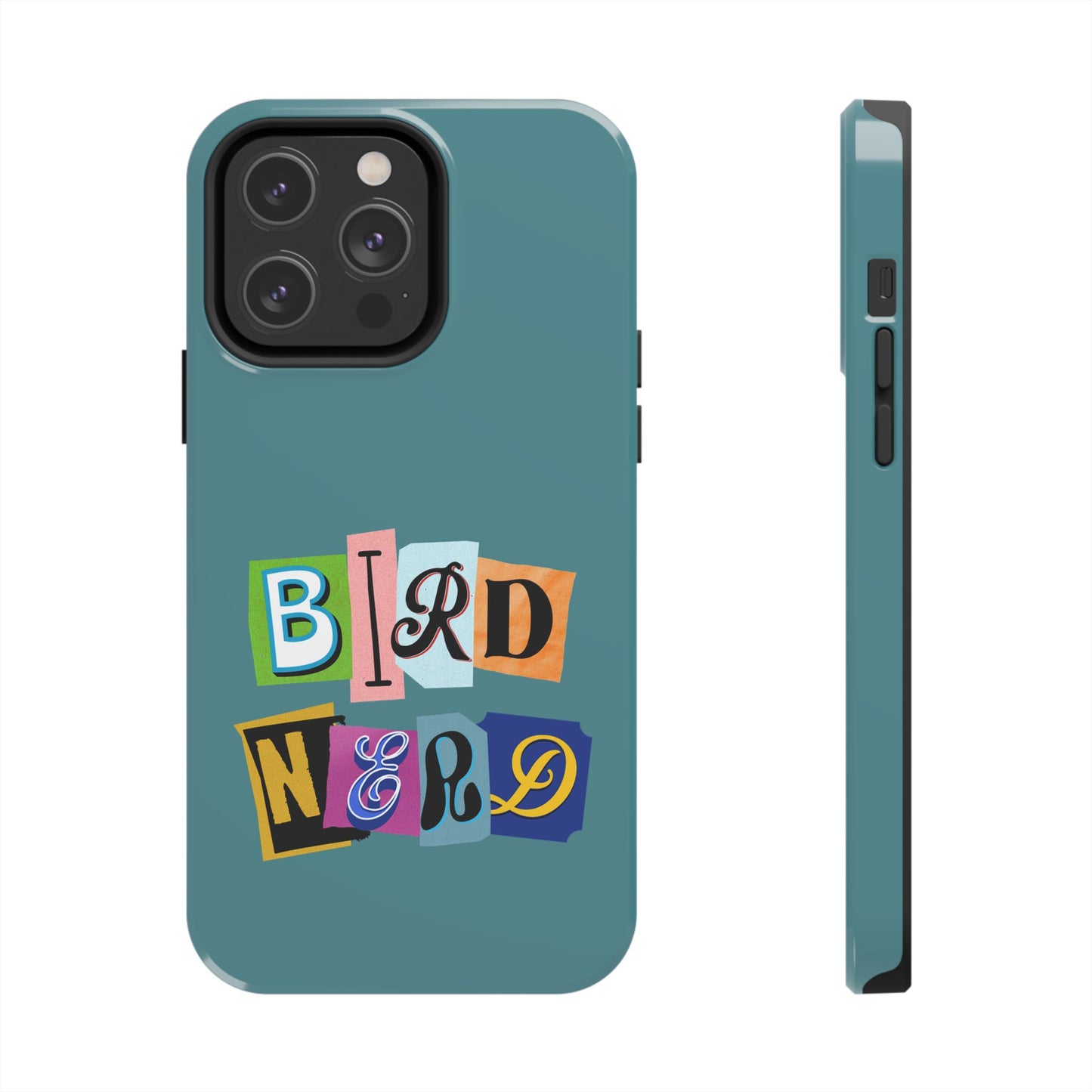 The Nerdy Birder - Bird Nerd Tough Phone Cover for Bird Lovers, Unique Gift for Wildlife Enthusiasts