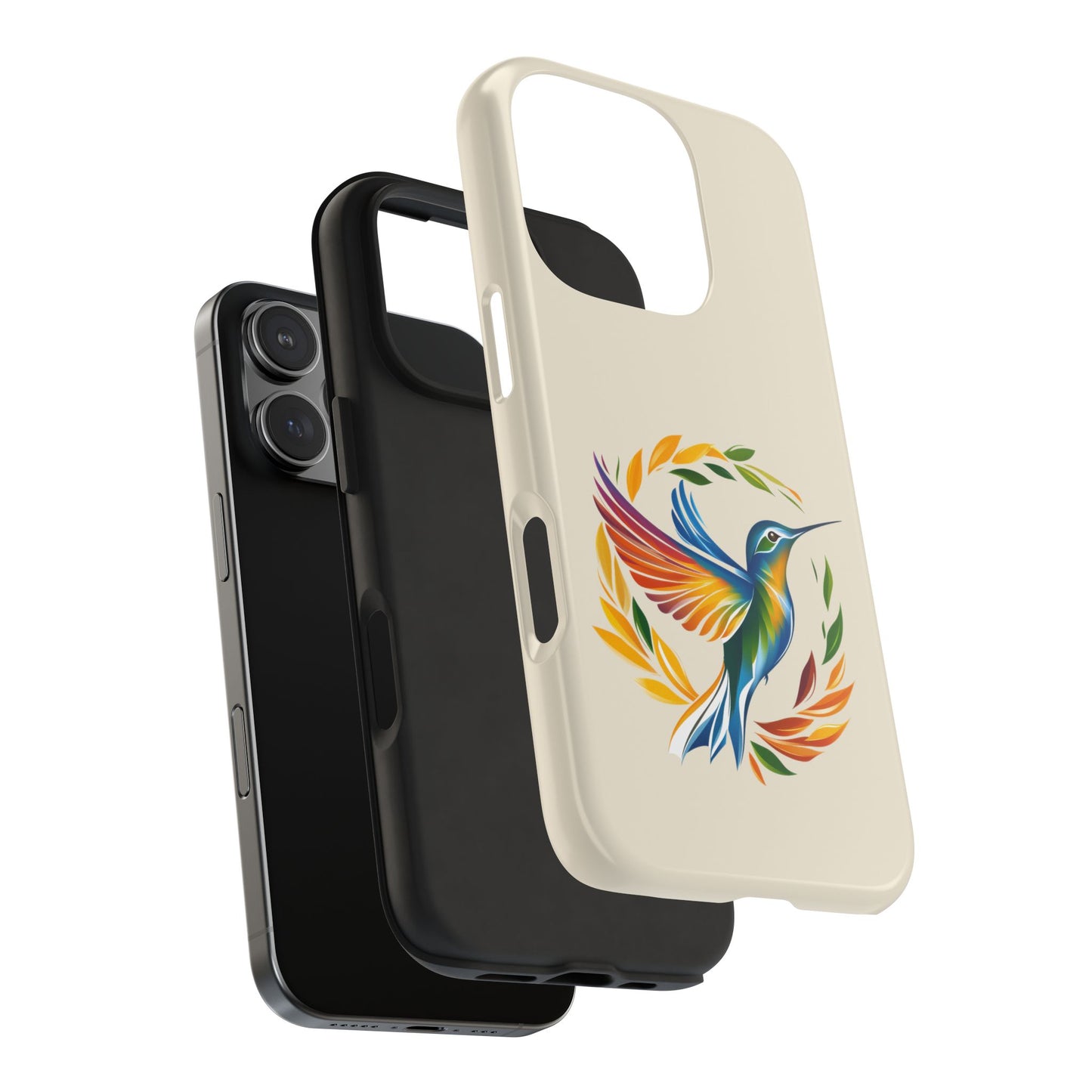 Hummingbird Rainbow Tough Phone Cases