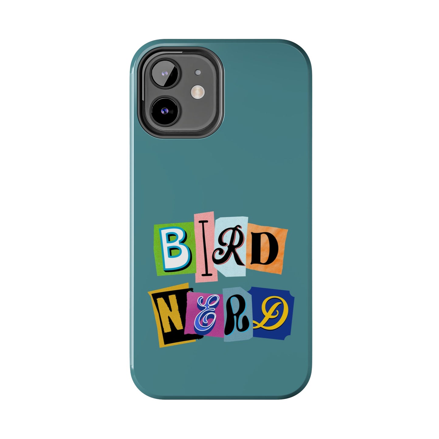 The Nerdy Birder - Bird Nerd Tough Phone Cover for Bird Lovers, Unique Gift for Wildlife Enthusiasts