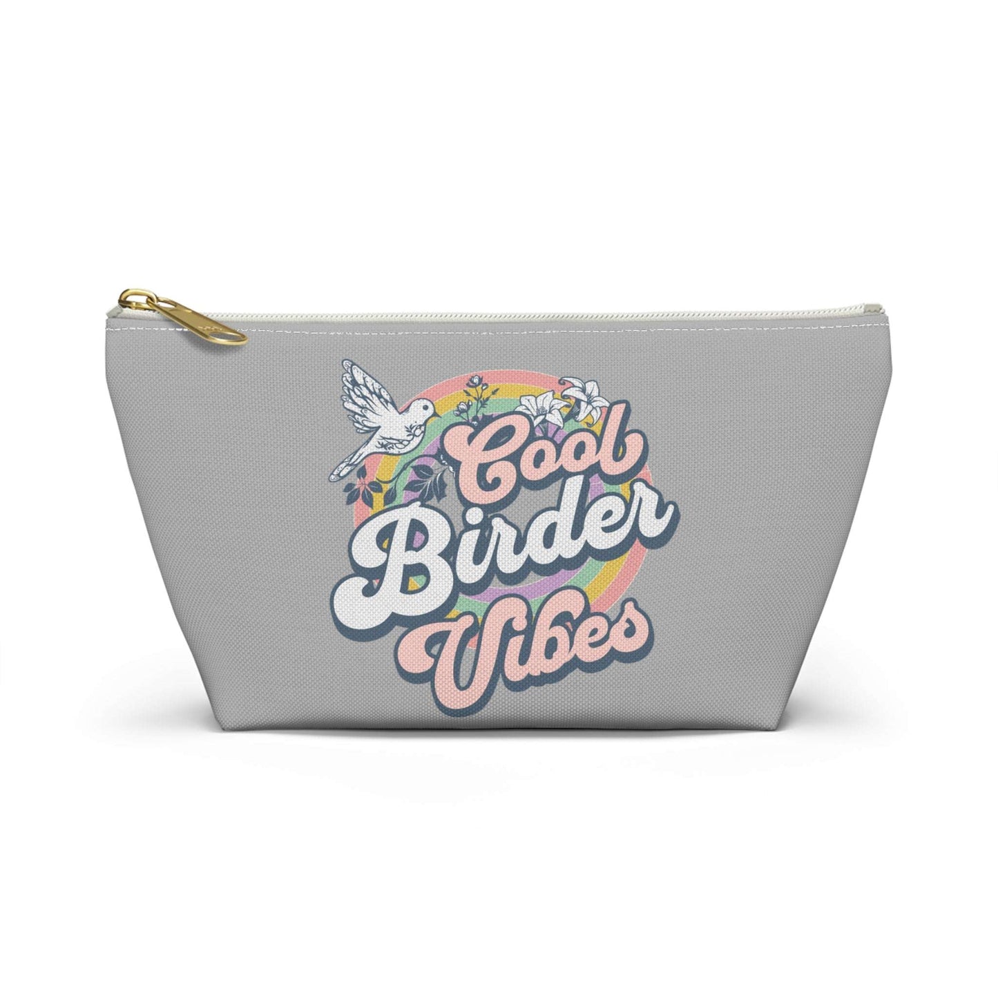 Cool Birder Vibes Accessory Pouch - Stylish Storage for Bird Lovers