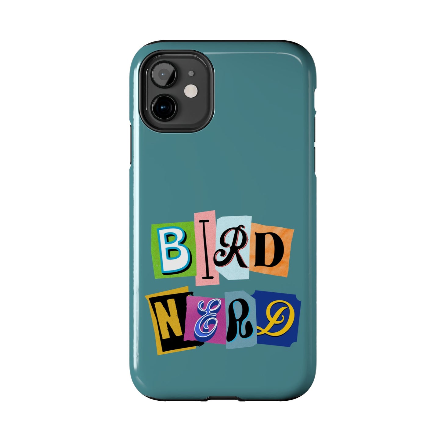 The Nerdy Birder - Bird Nerd Tough Phone Cover for Bird Lovers, Unique Gift for Wildlife Enthusiasts