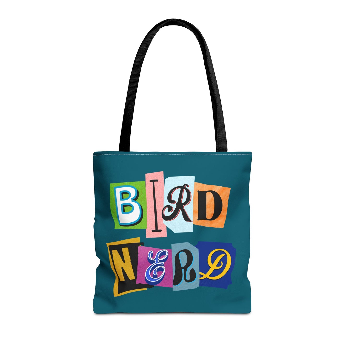 Bird Nerd Teal Tote Bag – Perfect for Bird Lovers & Nature Enthusiasts