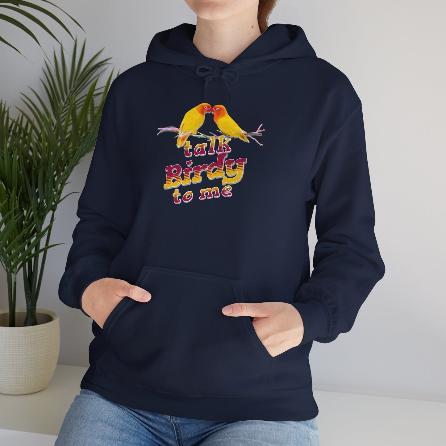 Talk Birdy To Me Unisex Hoodie - Cozy Sweatshirt for Nature Lovers