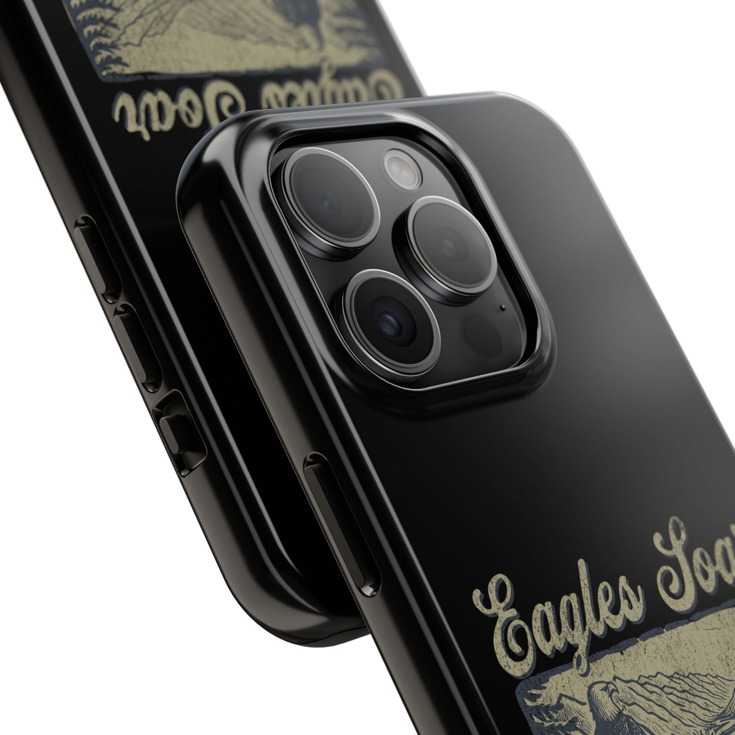 The Nerdy Birder - Eagles Soar Tough Phone Case, Nature Lover Gift, Hiking Accessory, Wildlife Enthusiast, Adventure Protection Case