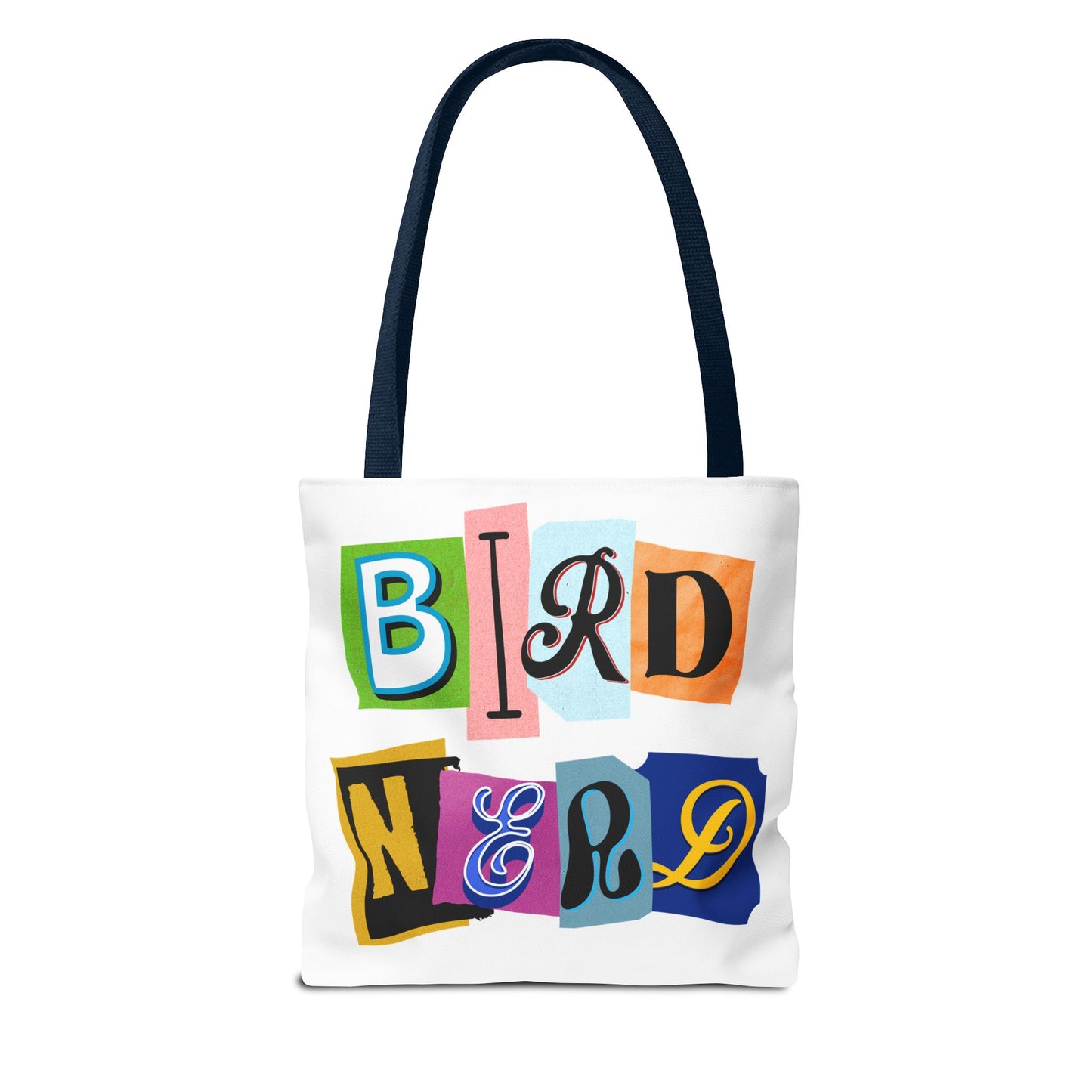 Colorful "Bird Nerd" Tote Bag - Perfect for Nature Lovers & Birdwatchers