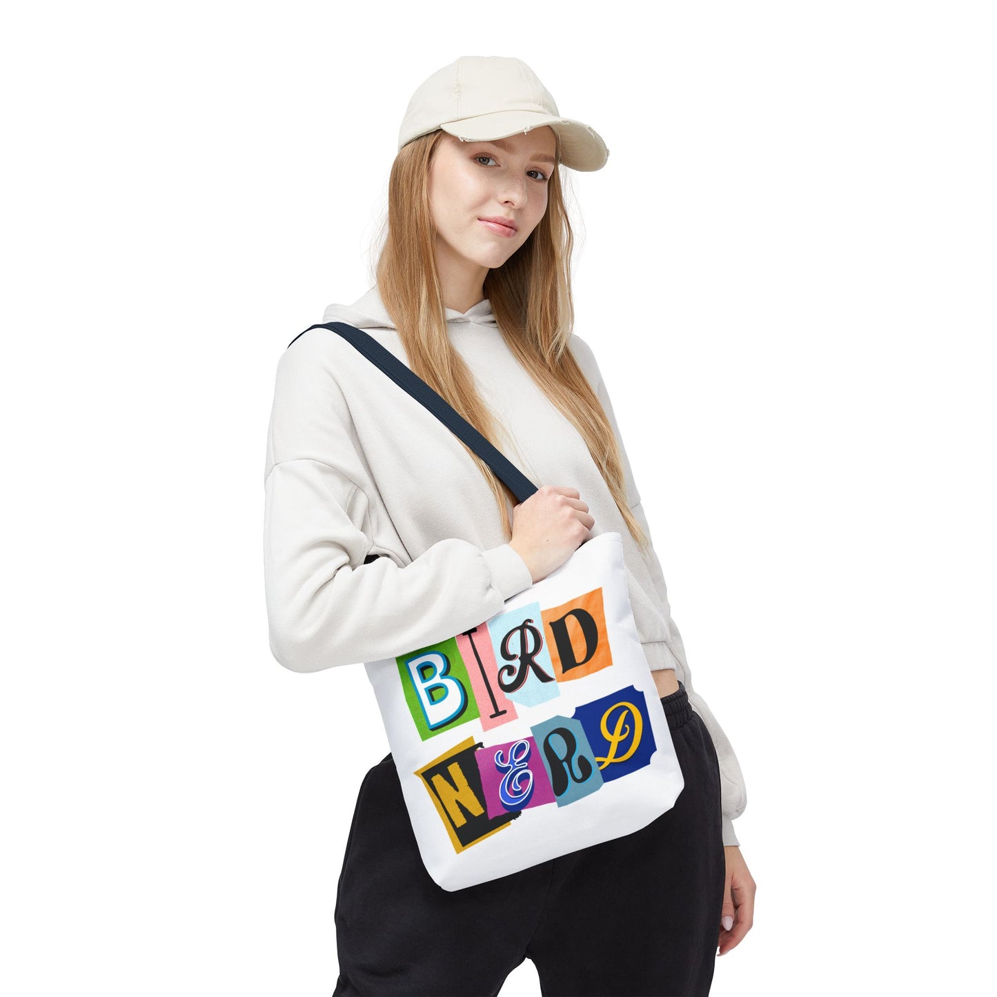 Colorful "Bird Nerd" Tote Bag - Perfect for Nature Lovers & Birdwatchers