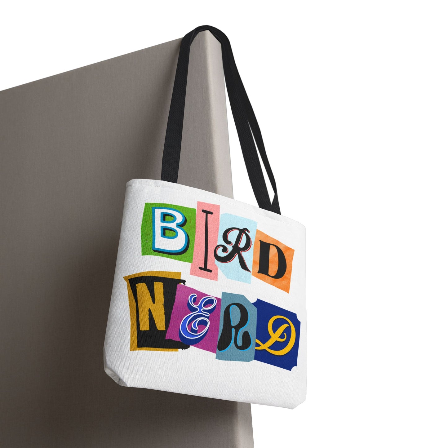Colorful "Bird Nerd" Tote Bag - Perfect for Nature Lovers & Birdwatchers