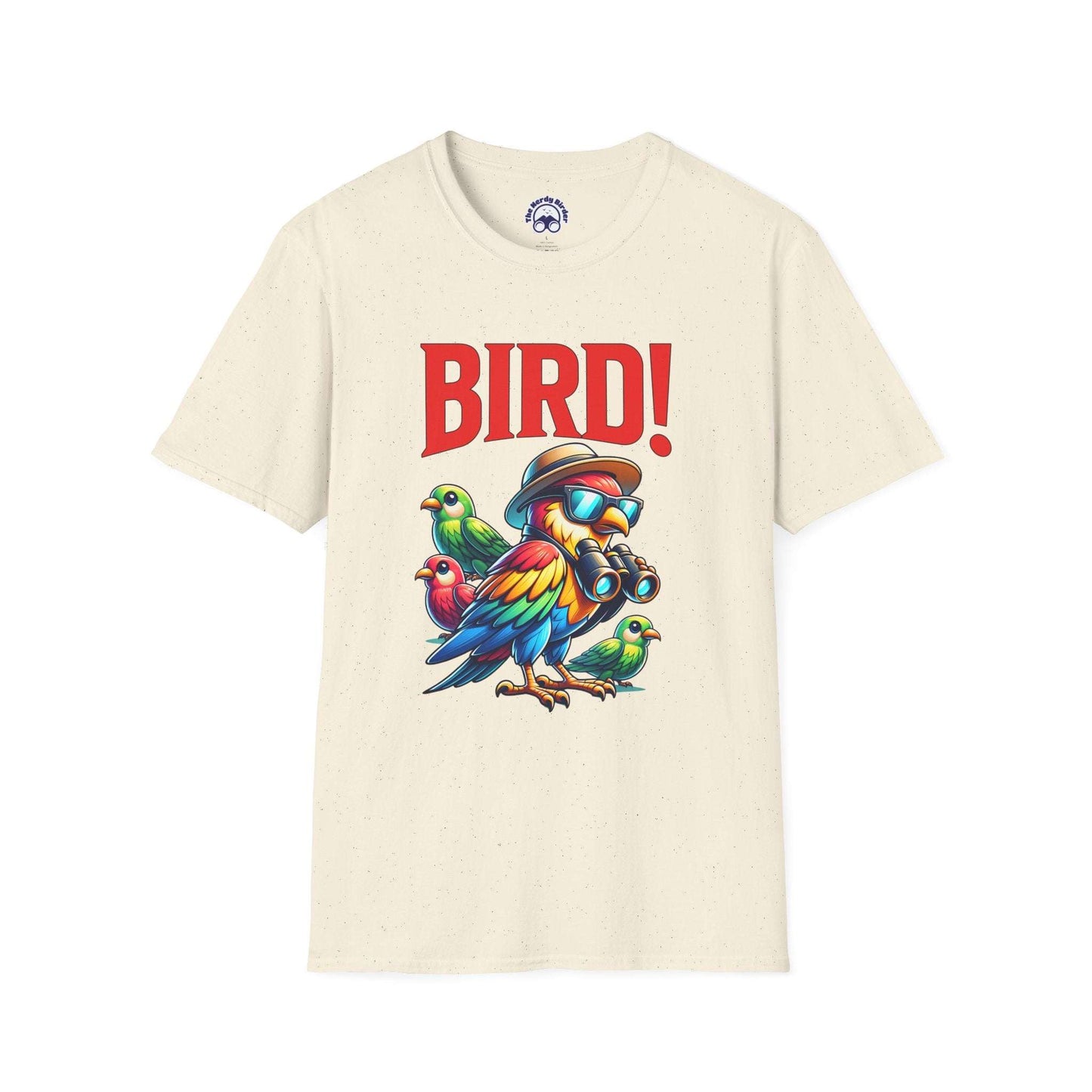 Colorful BIRD! Unisex Softstyle T-Shirt