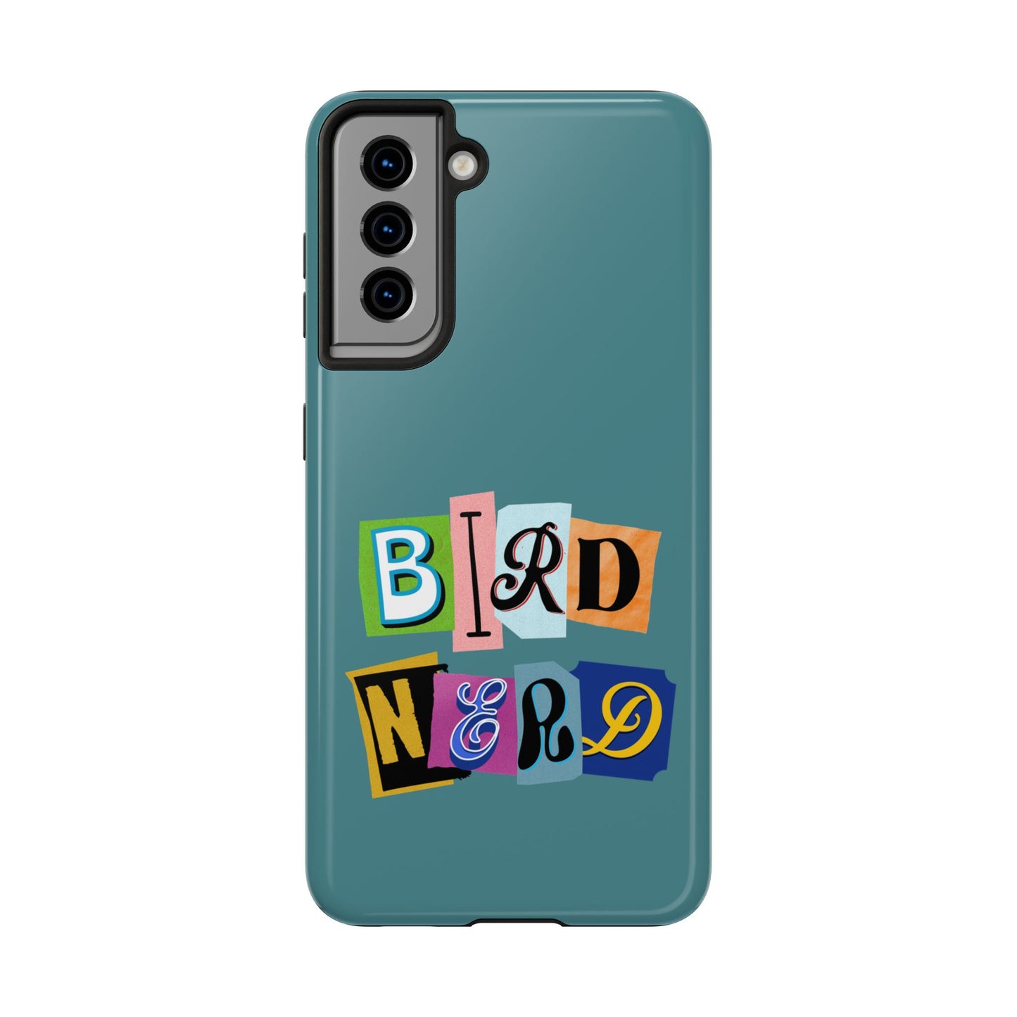 The Nerdy Birder - Bird Nerd Tough Phone Cover for Bird Lovers, Unique Gift for Wildlife Enthusiasts