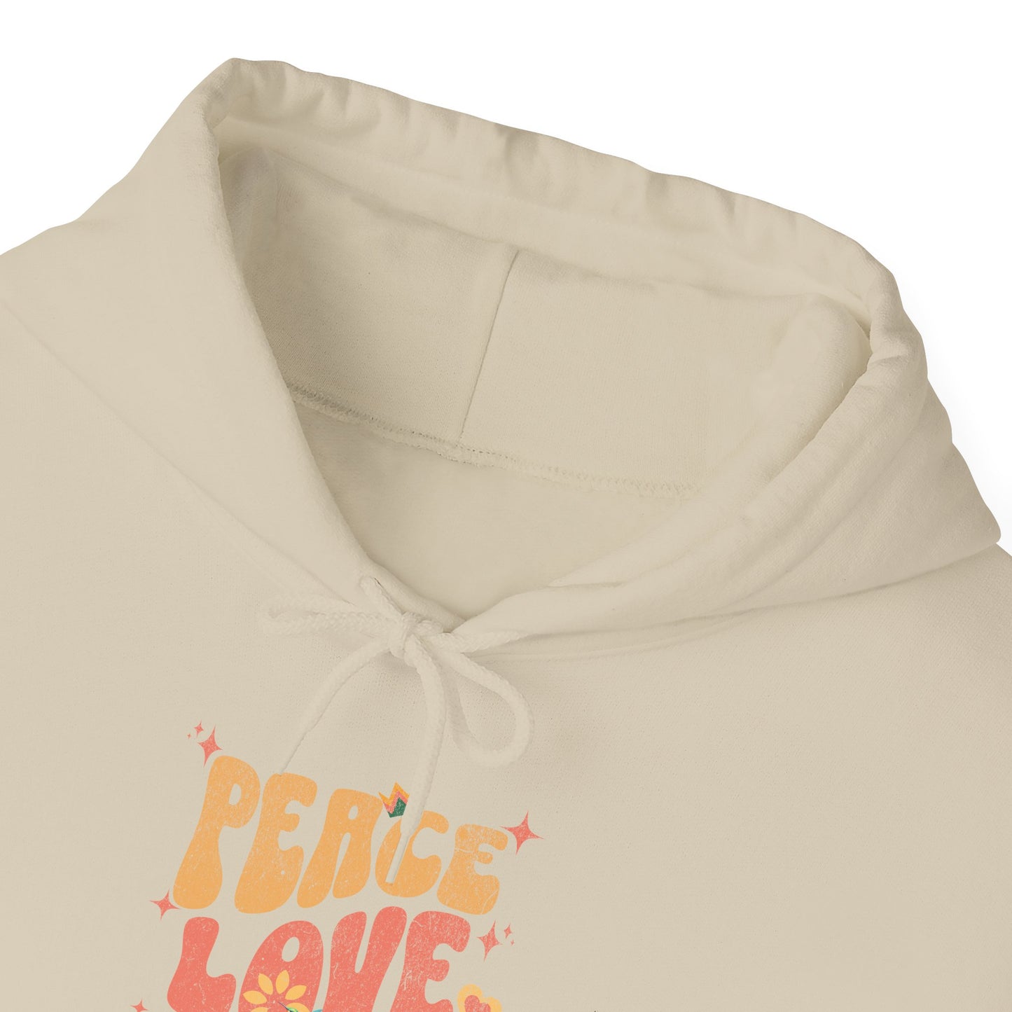 Peace Love Birds Hoodie - Cozy Unisex Sweatshirt for Nature Lover