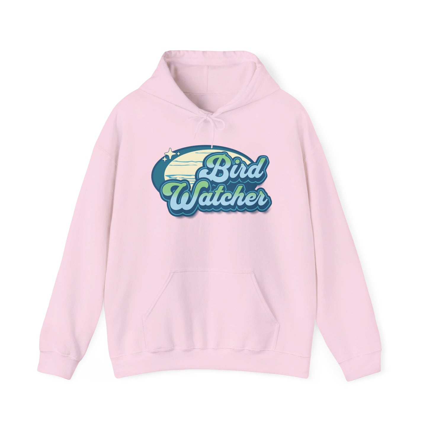 The Nerdy Birder Bird Watcher Teal Unisex Hoodie - Cozy Sweatshirt for Nature Lovers