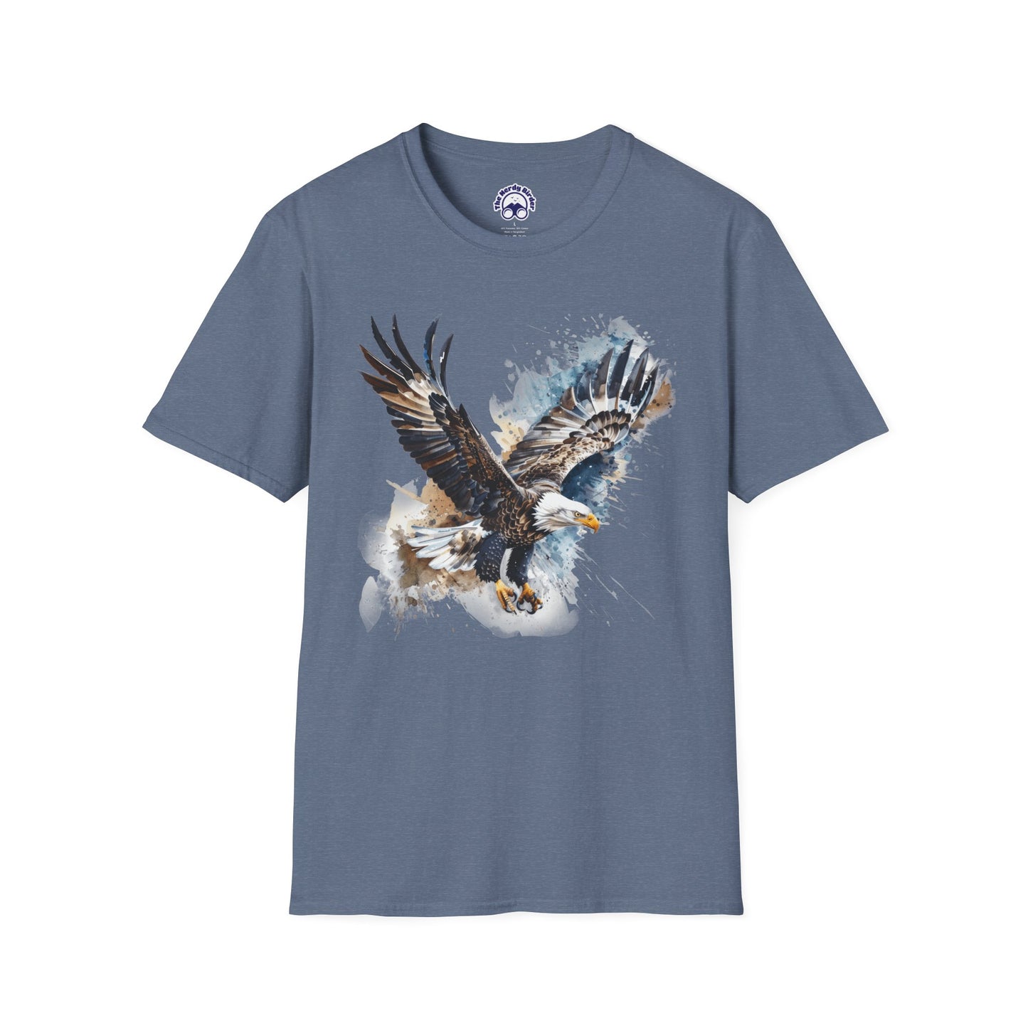 Majestic Eagle Birdwatching Enthusiast Unisex Softstyle T-Shirt