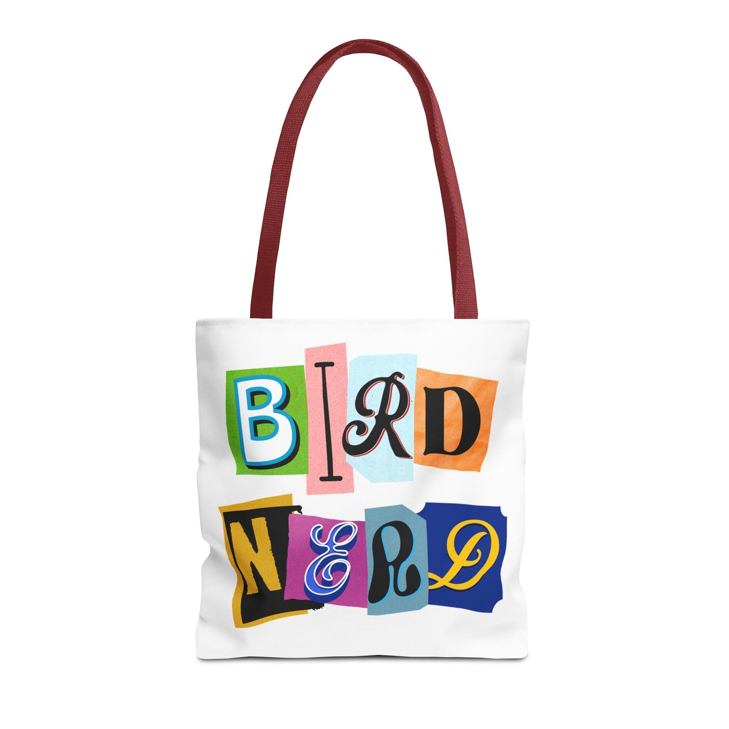 Colorful "Bird Nerd" Tote Bag - Perfect for Nature Lovers & Birdwatchers